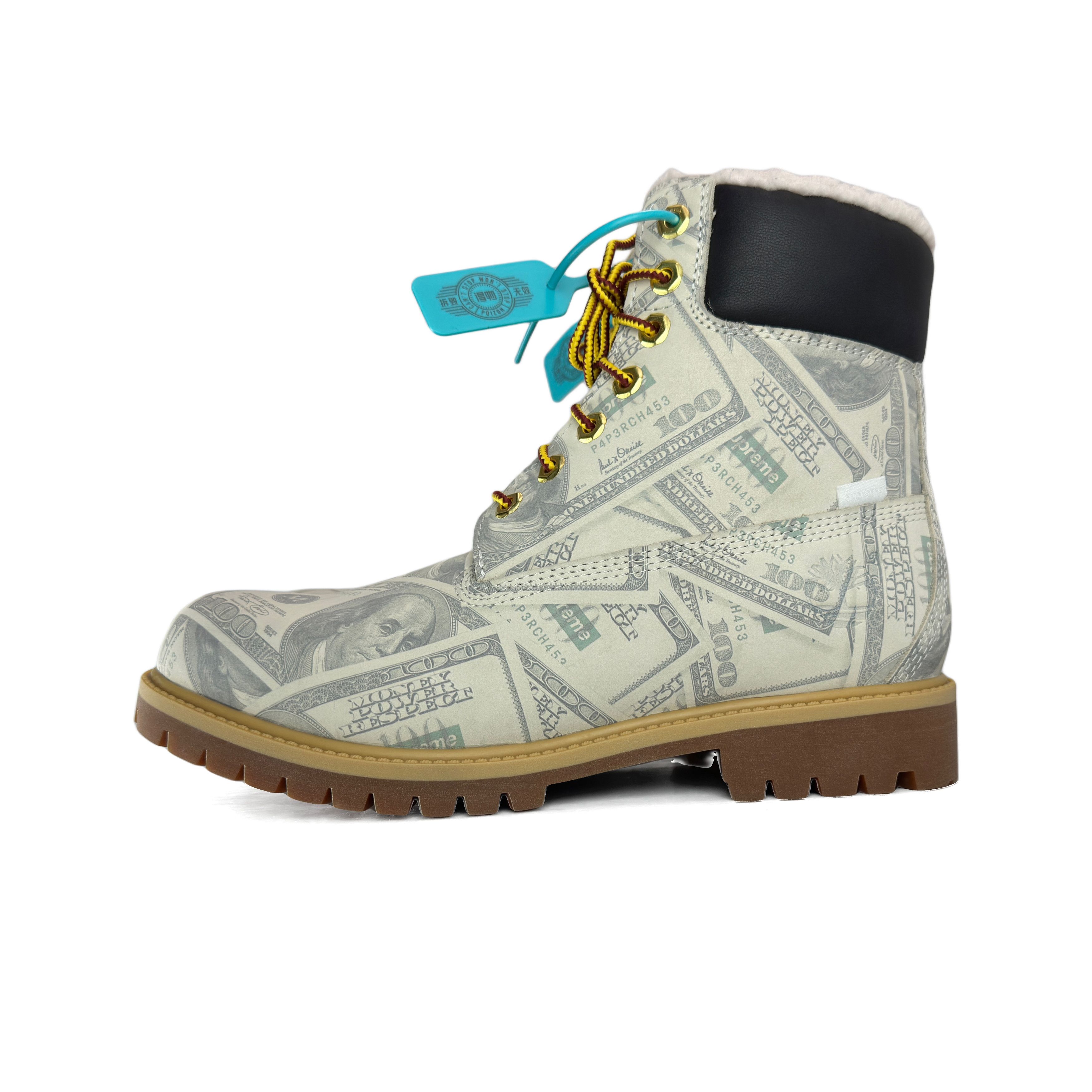 Timberland Timberland x Supreme Money Print Boots Size 8.5 Size US 9 / EU 42 - 1 Thumbnail