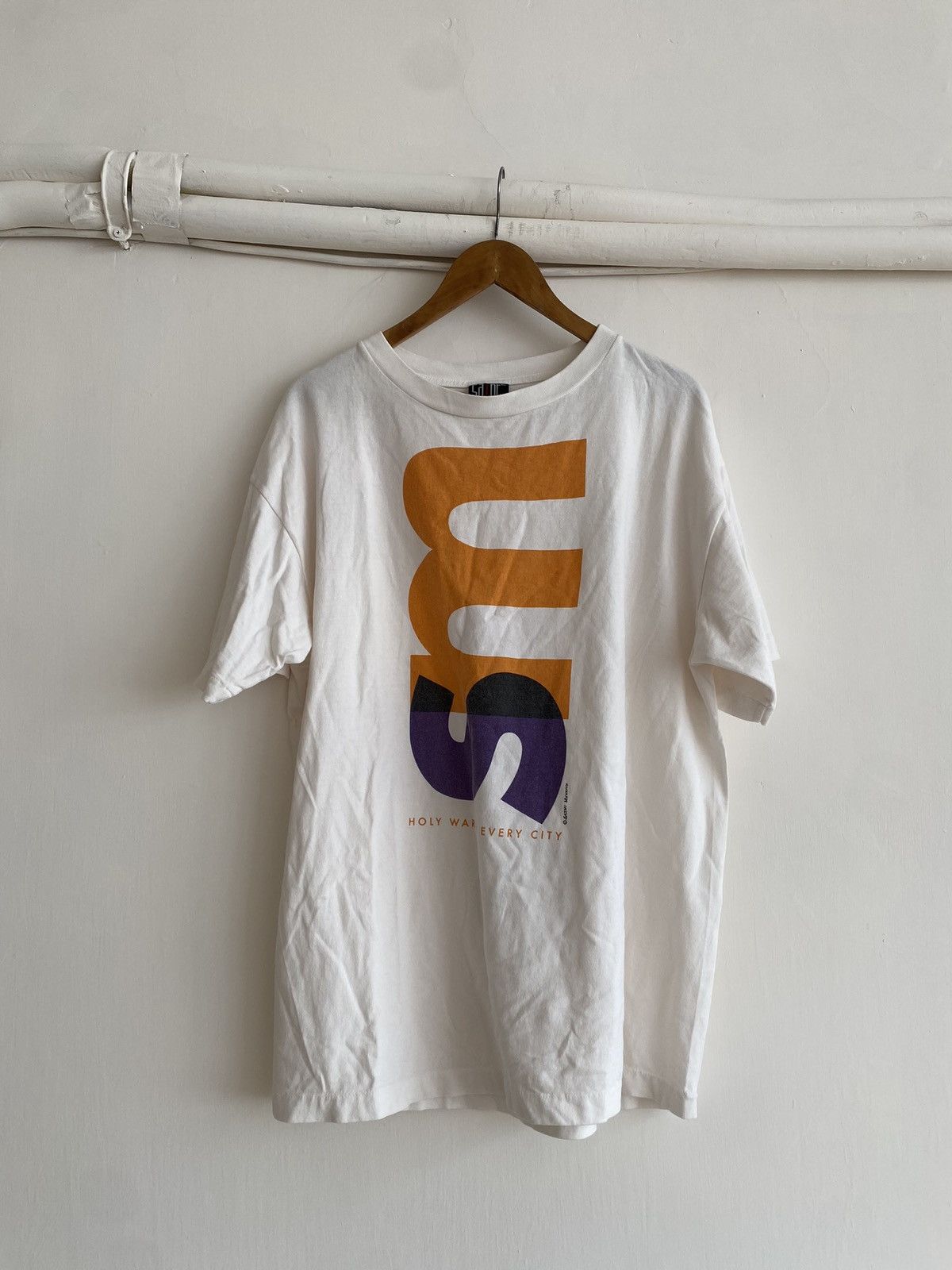 Saint Michael Saint Michael Holy As Fuck Goat Tee | Grailed