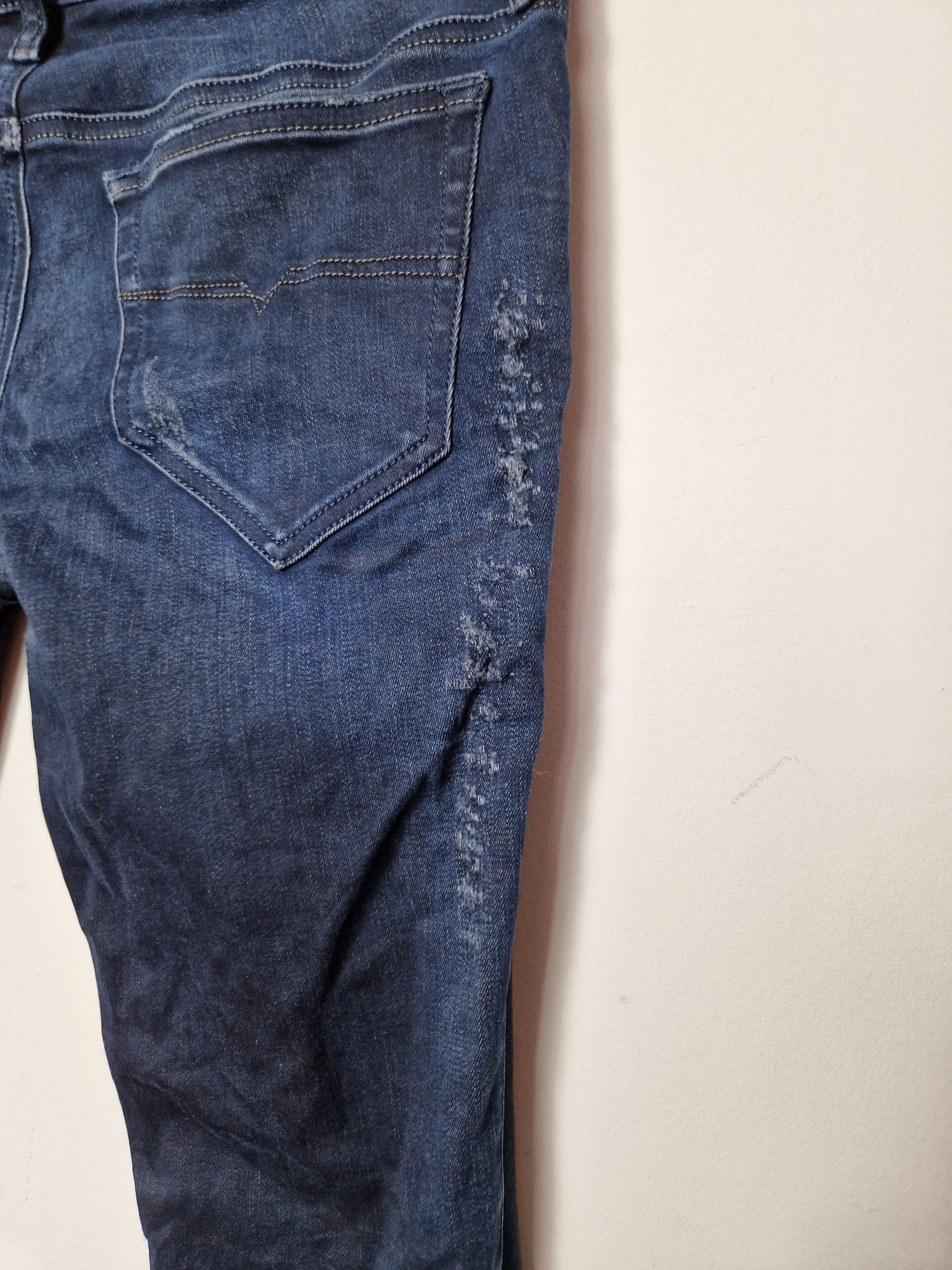 Diesel × Vintage Diesel Skinny Low Zip Super Slim Skinny Low Waist pants Size 26" / US 2 / IT 38 - 11 Thumbnail