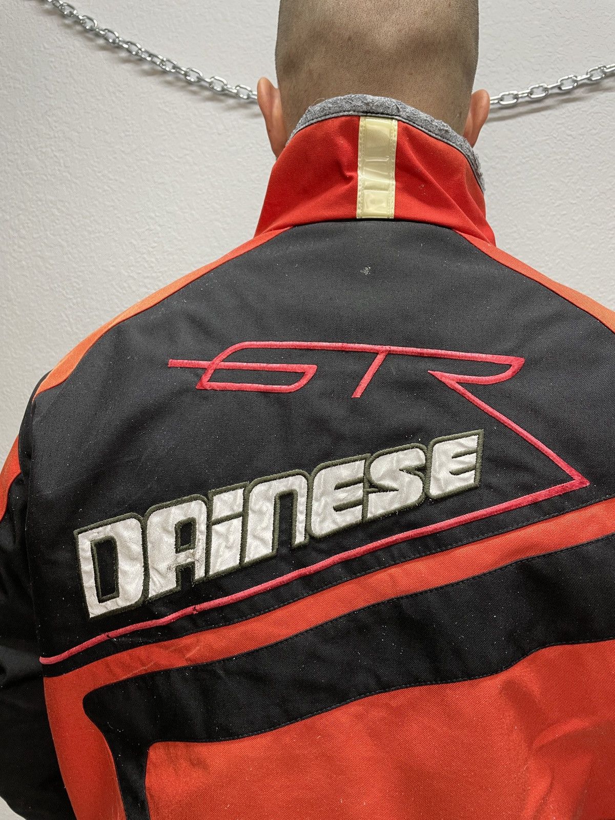 Dainese VTG ARCHIVAL DAINESE 2in1 MOTO NYLON LEATHER RACING JACKET Size US L / EU 52-54 / 3 - 1 Thumbnail
