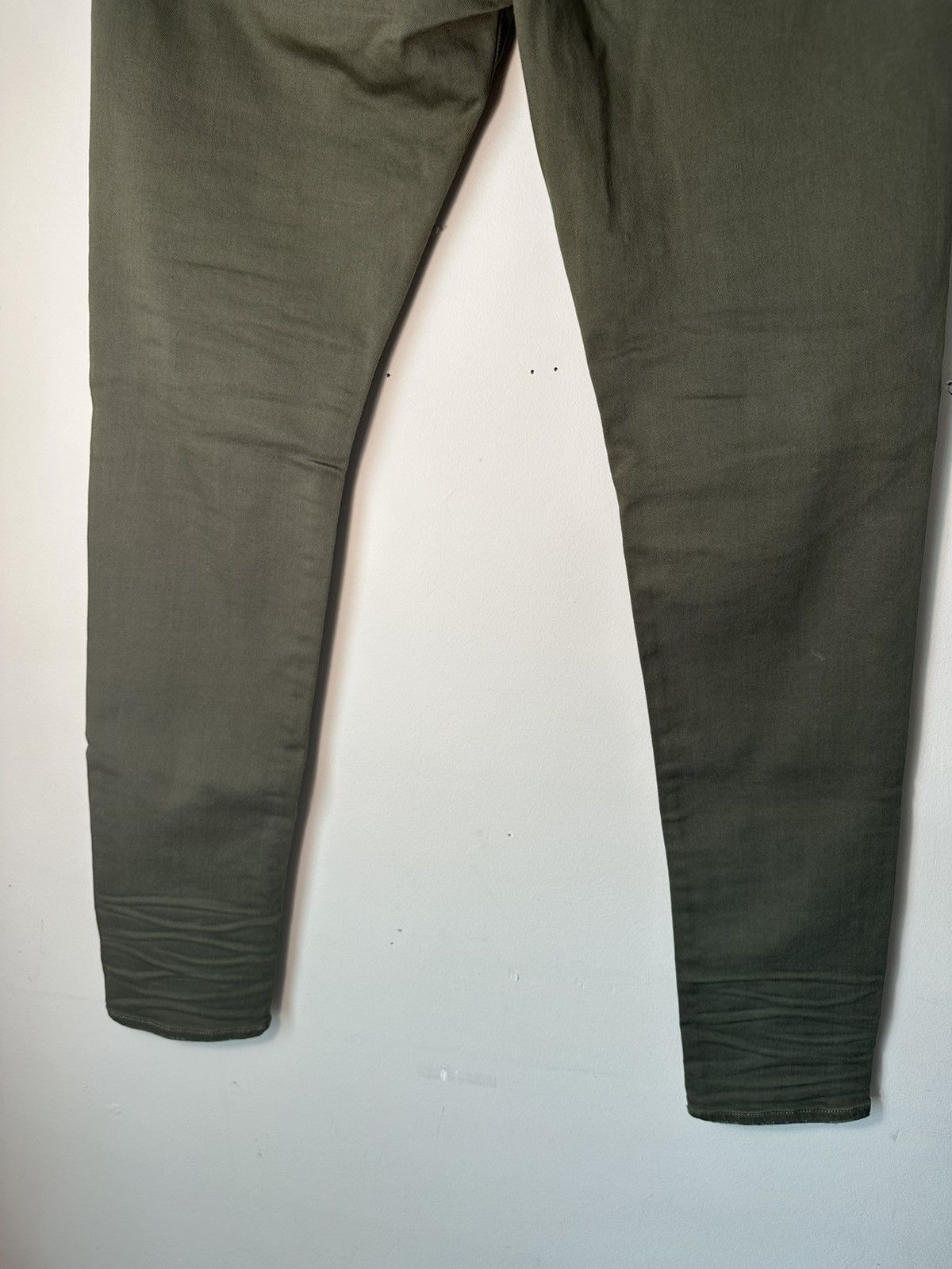 Amiri Amiri Bandana Thrasher Olive Green Jeans Size US 34 / EU 50 - 11 Thumbnail