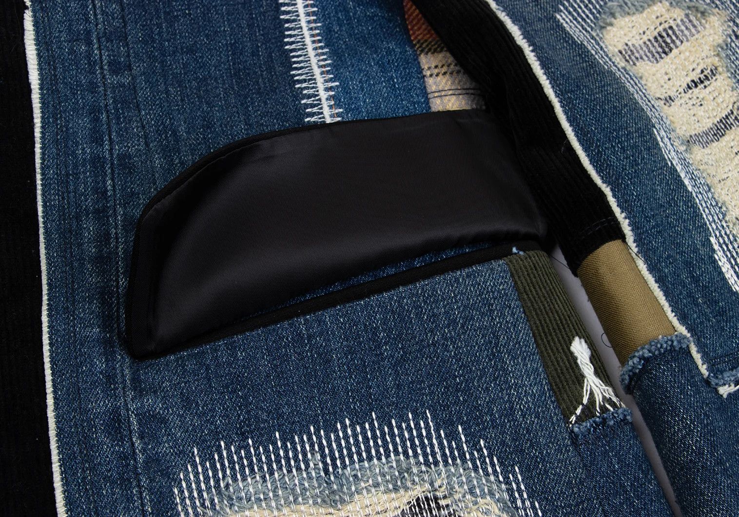 Junya Watanabe Patchwork Denim Coat in Indigo and Other Colors, XS Size US XS / EU 42 / 0 - 11 Thumbnail