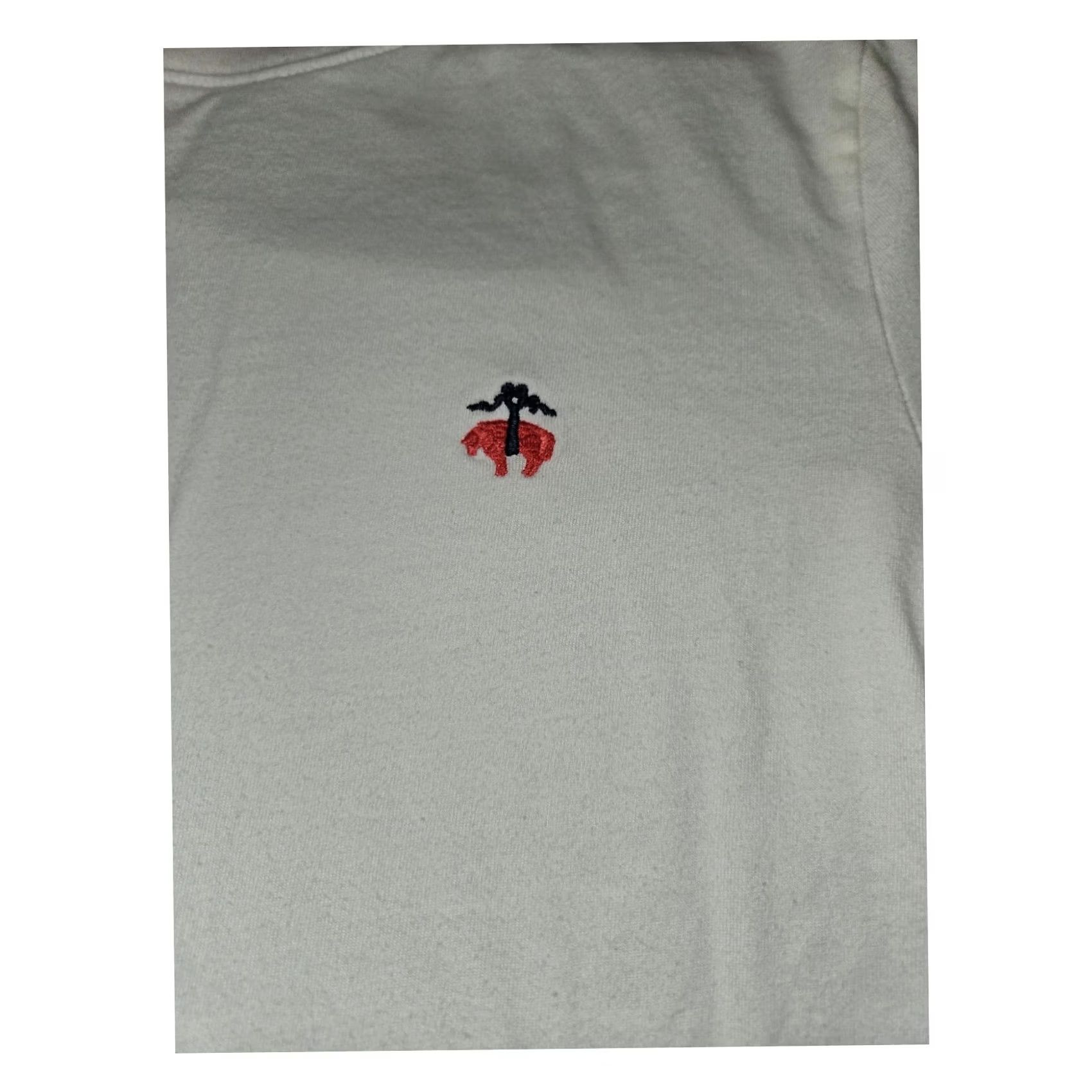Brooks Brothers Brooks Brothers T Shirt Womens Large White Short Sleeve Embroidered Logo Crew Neck Casual All Seasons 100% Cotton Junior Fit Size L / US 10 / IT 46 - 5 Thumbnail