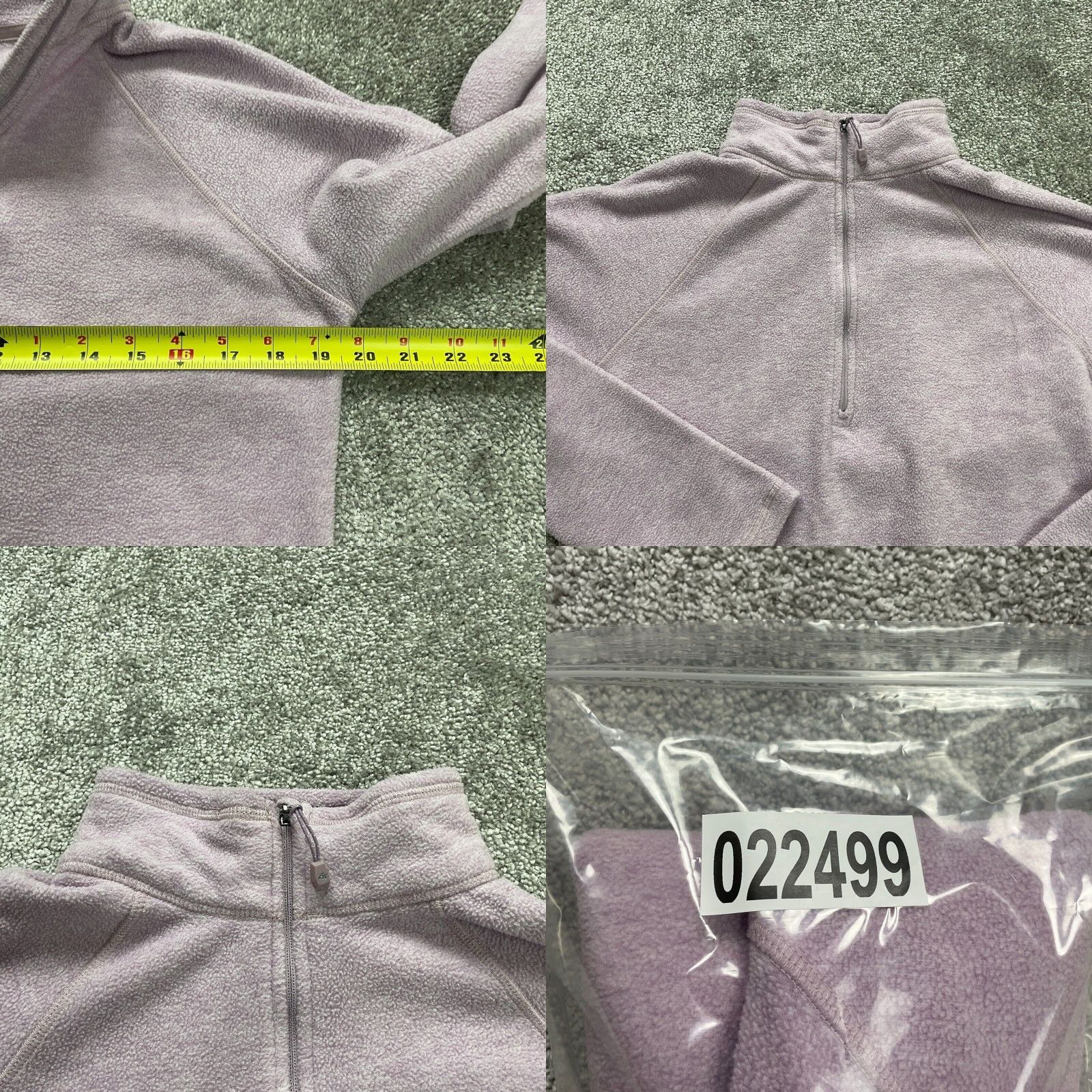Eddie Bauer Eddie Bauer Fleece Jacket Womens Small Purple 1/4 Zip High Neck Outdoor Hiking Jacket Shirt? Size S / US 4 / IT 40 - 8 Thumbnail