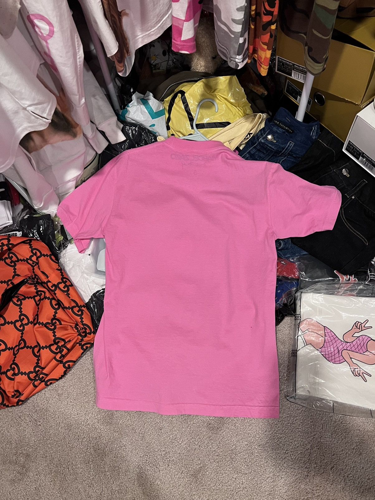 Asspizza × Marcel Zago Gospel Pink Shirt | Marcel Zago | Asspizza Size US S / EU 44-46 / 1 - 4 Thumbnail