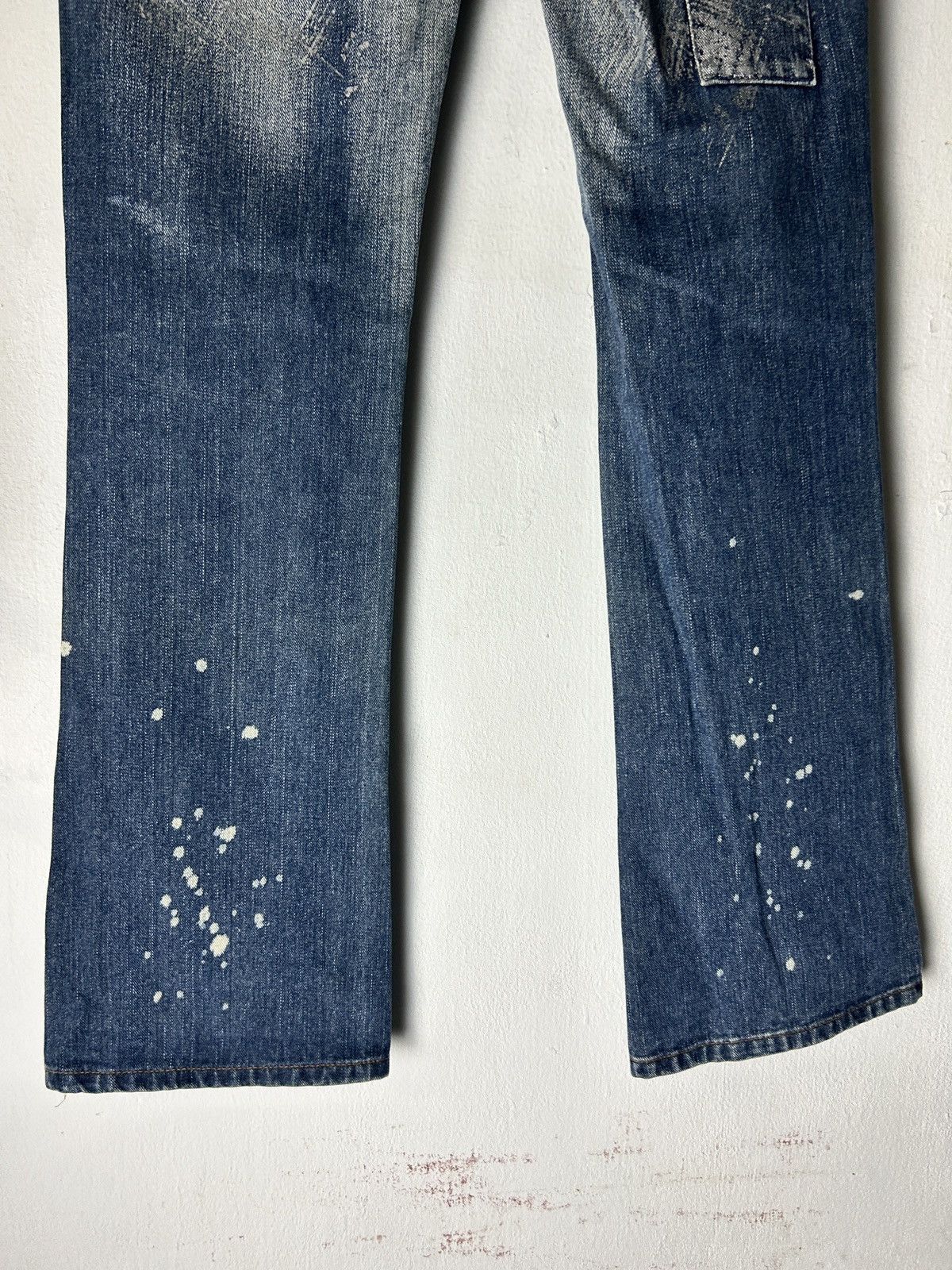 Tornado Mart Sky Bomber Patches Flared Jeans Size 28" / US 6 / IT 42 - 6 Thumbnail