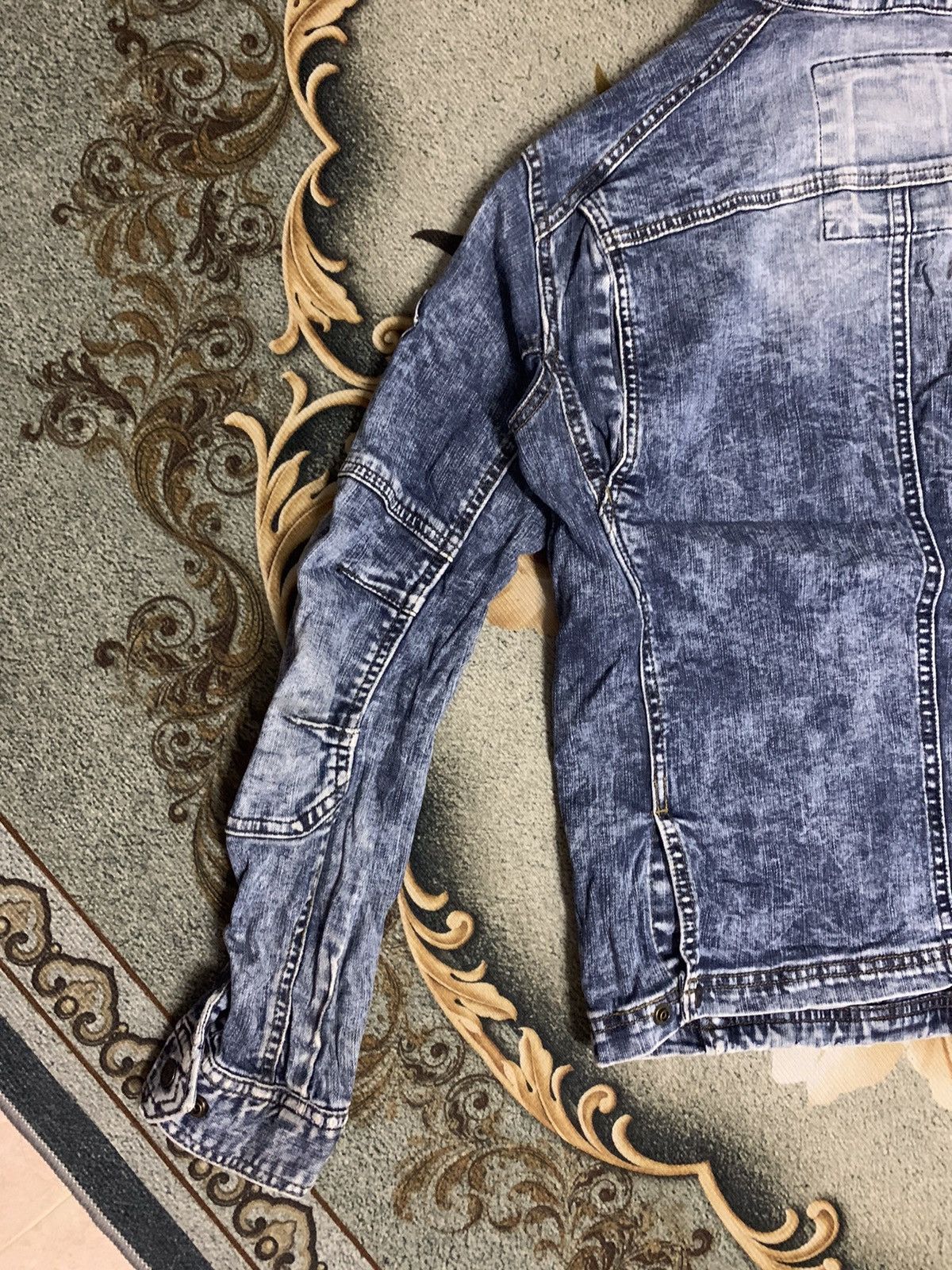Japanese Brand Vintage Even River Denim Works Wear Jacket Zipper Size US M / EU 48-50 / 2 - 19 Thumbnail