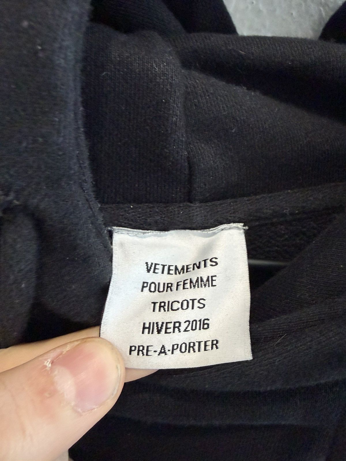 Vetements A/W 2016 VETEMENTS OG METAL HOODIE Size US S / EU 44-46 / 1 - 2 Thumbnail