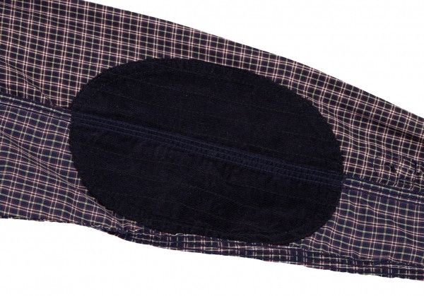 Junya Watanabe Shirt Triple-stitched checkered elbow patch Multicolor Size US S / EU 44-46 / 1 - 10 Thumbnail
