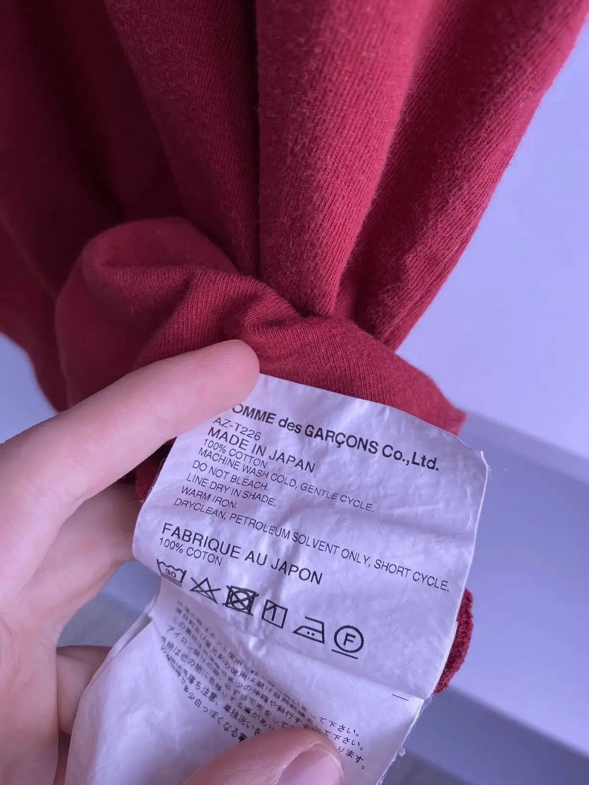 Comme des Garcons × Vintage Vintage Comme des Garsons tee Size US M / EU 48-50 / 2 - 7 Thumbnail