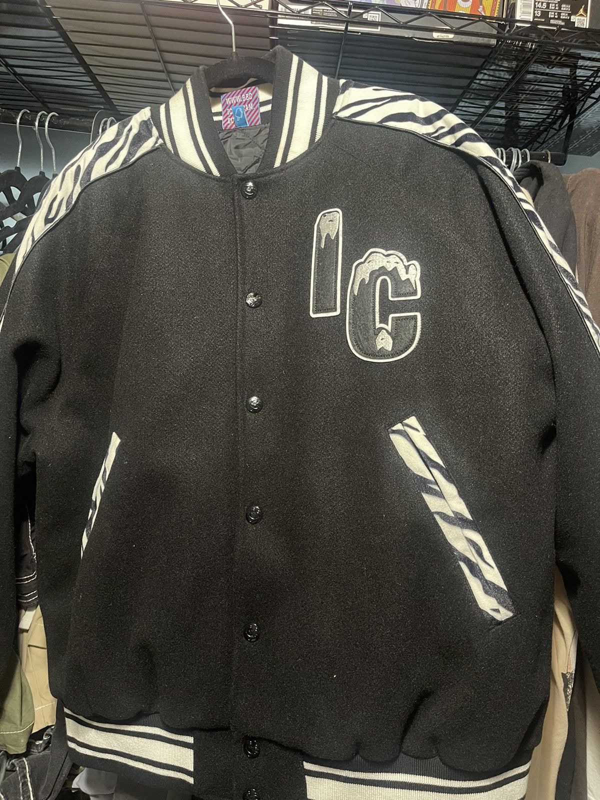 image of Billionaire Boys Club Varsity Jacket in Black, Men's (Size XL)