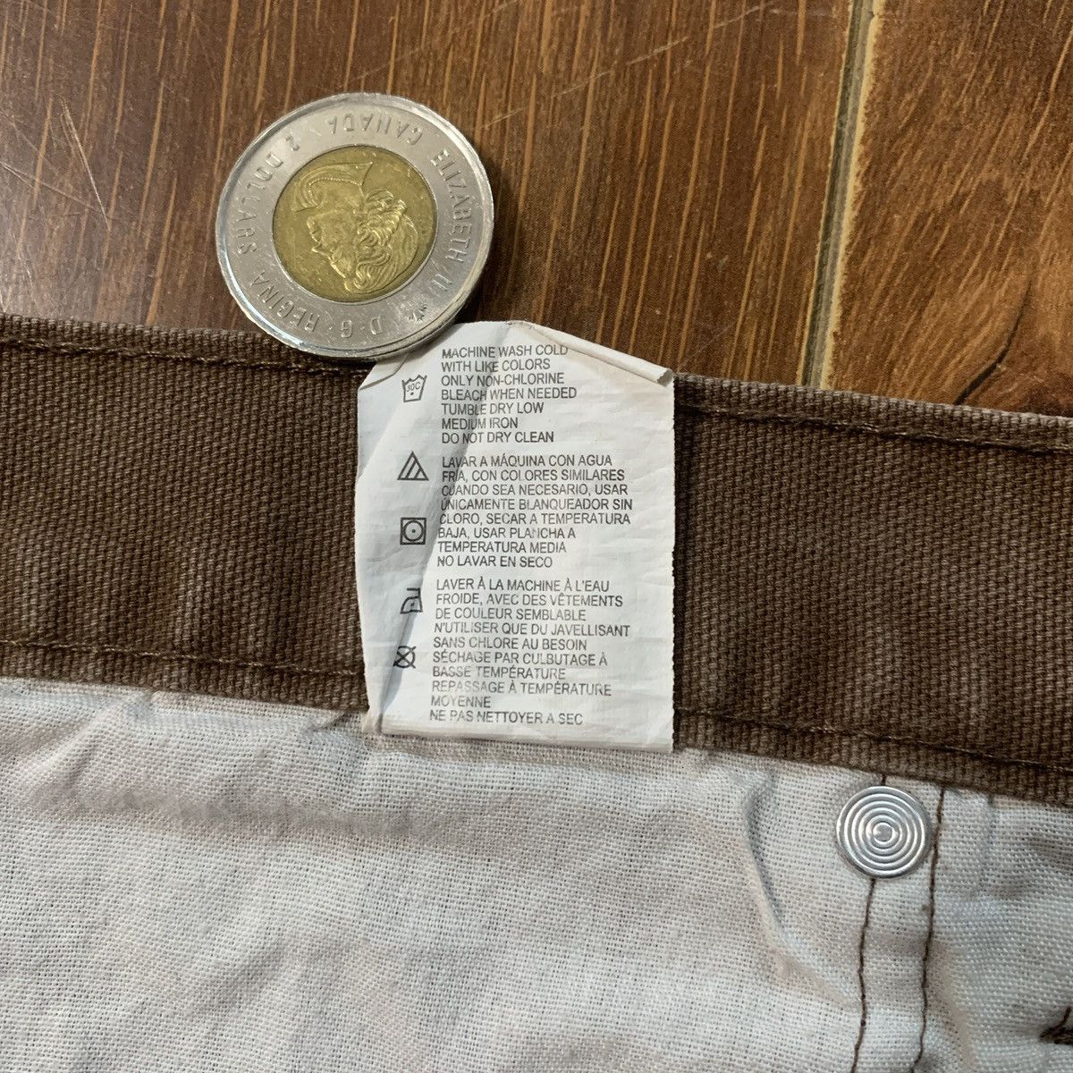 Dickies Genuine Dickies Brown Work Pants 42x32 Size US 42 / EU 58 - 7 Thumbnail