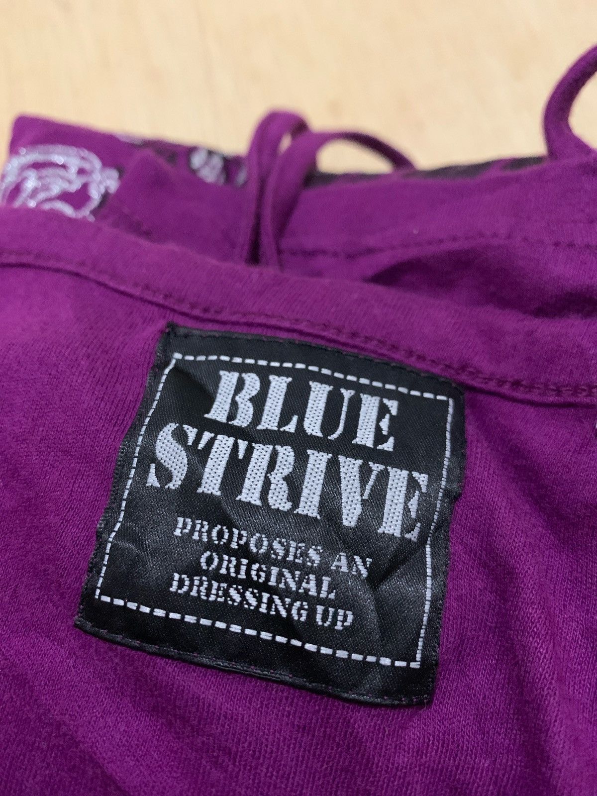 Vintage Y2k Blue Strive Ifsixwasnine Punk style Longslevee Size L / US 10 / IT 46 - 8 Thumbnail