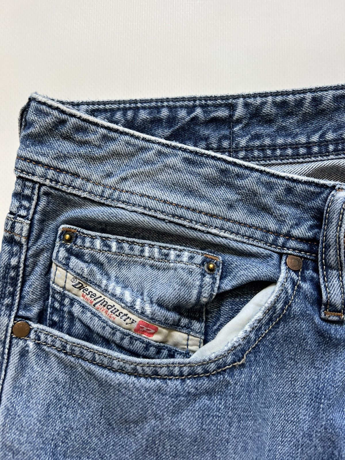 Diesel Vintage Diesel Larkee Blue Pants Denim Jeans Basic Size US 32 / EU 48 - 6 Thumbnail
