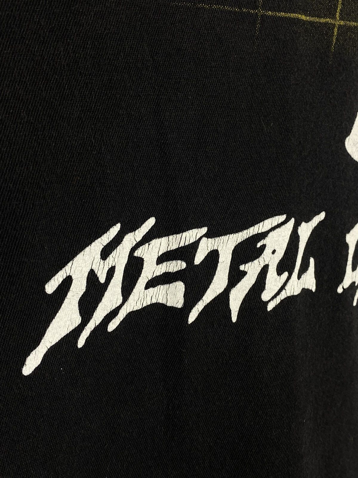 1985 Metallica Metal Up Your Ass Size Medium Kanye West Wear