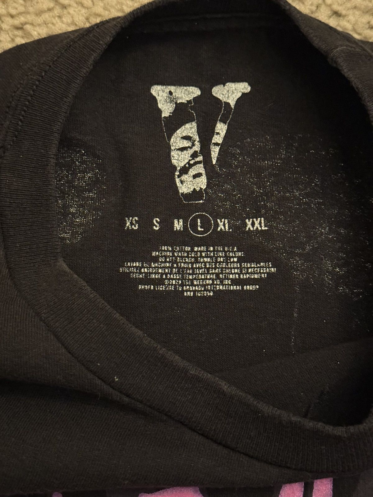 Vlone Weekend x VLone Afterhours Blood Drip Tee (L) Size US L / EU 52-54 / 3 - 3 Thumbnail