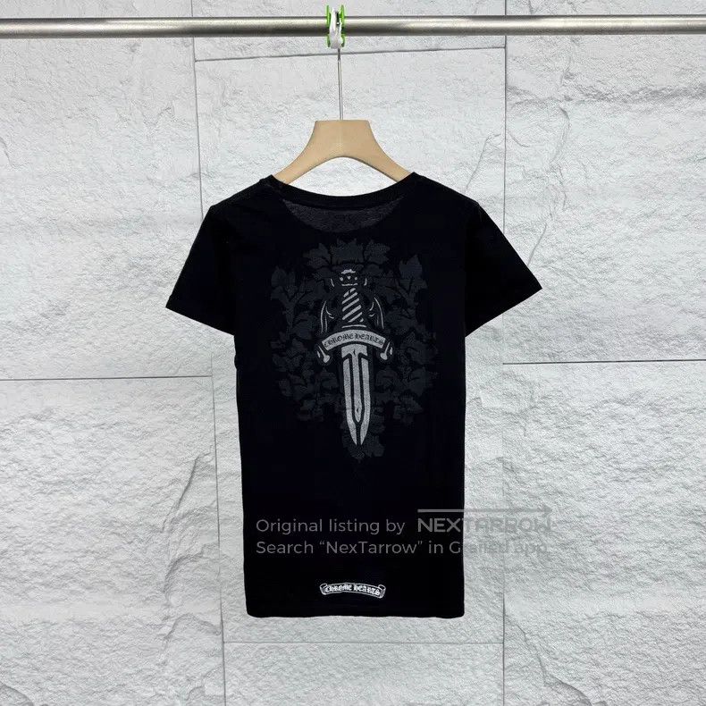 Chrome Hearts CHROME HEARTS Size L Sword printing black round neck short Size US L / EU 52-54 / 3 - 2 Thumbnail