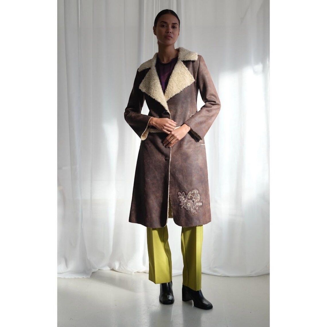 Kenzo Vintage long coat from Kenzo Paris Size S / US 4 / IT 40 - 1 Thumbnail