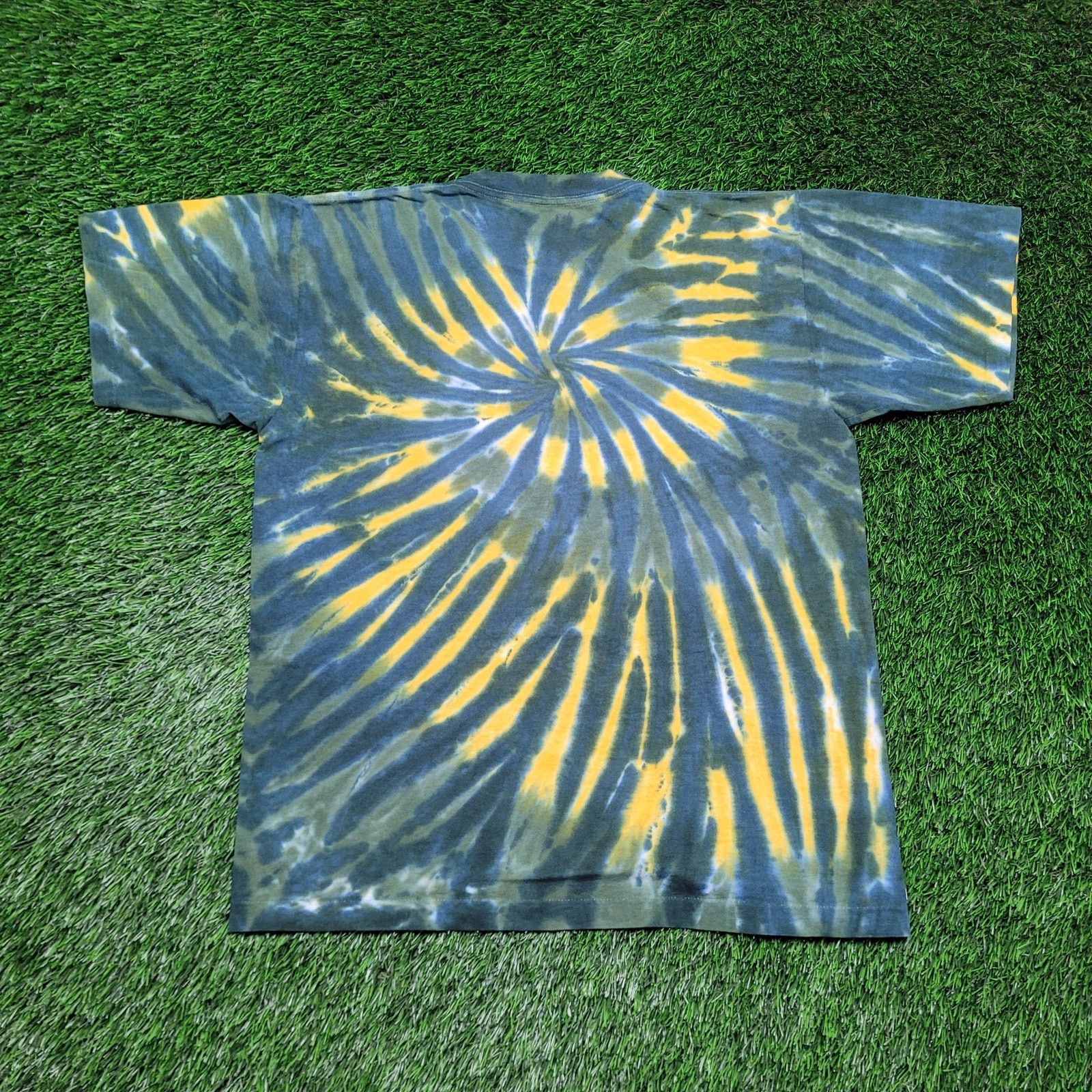 Vintage VTG 90s Spiral Tie-Dye Royals Shirt Large Single Stitch USA Size US L / EU 52-54 / 3 - 5 Thumbnail
