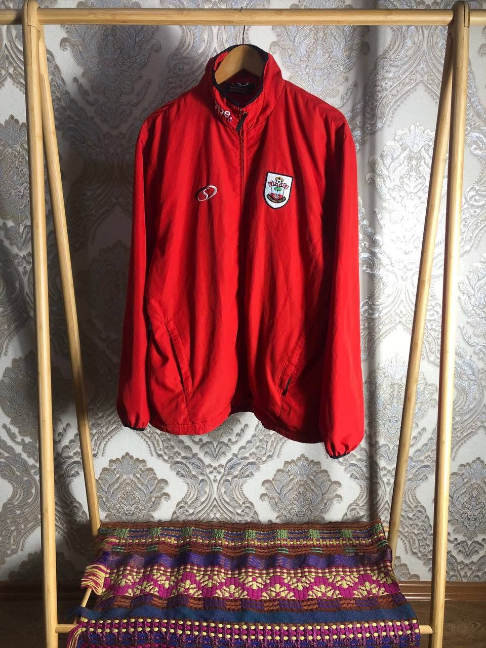 Vintage VERY RARE FC SOUTHAMPTON ENGLAND LIGHT JACKET RETRO Y2K 90s Size US L / EU 52-54 / 3 - 1 Thumbnail