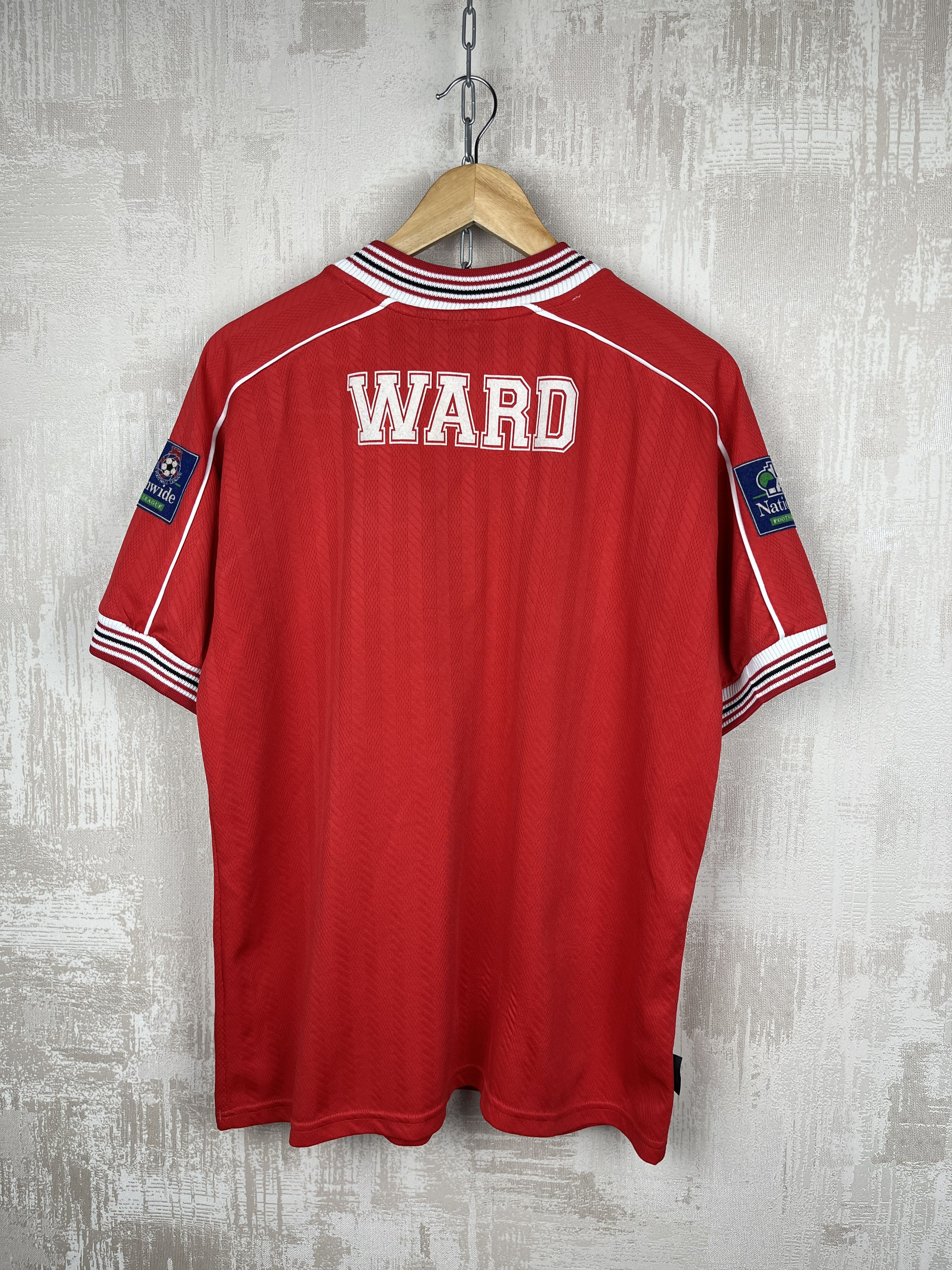 Vintage Barnsley FC WARD 1998 1999 Admiral Home Soccer Jersey Size US M / EU 48-50 / 2 - 19 Thumbnail