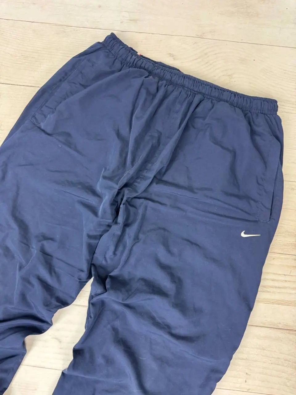 Nike Vintage Nike Track Pants Track 00s Swoosh Striped Nylon Y2K Size US 32 / EU 48 - 8 Thumbnail
