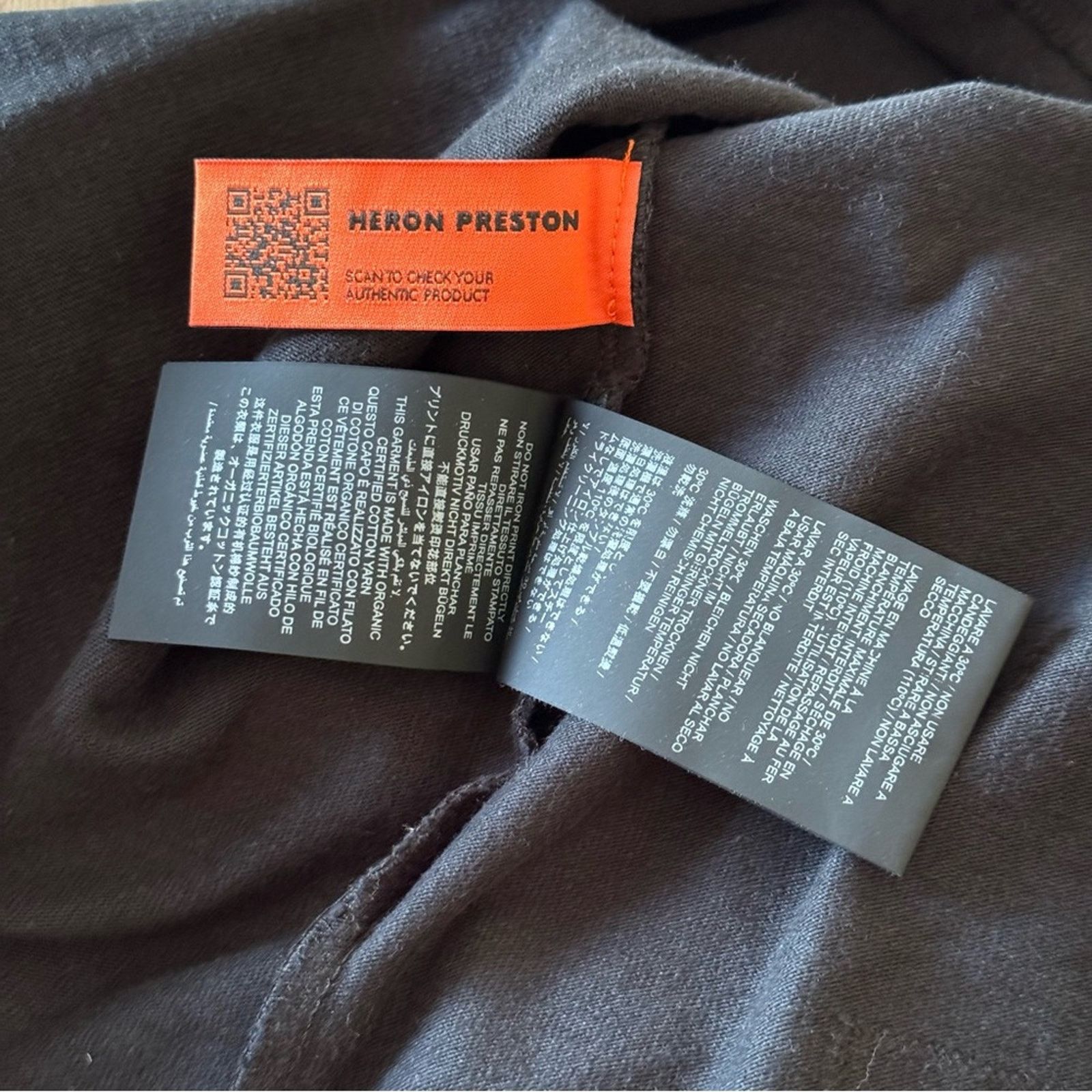 Heron Preston NWOT! Heron Preston Tshirt For Men, Size M, Black, Authentic Size US M / EU 48-50 / 2 - 14 Thumbnail