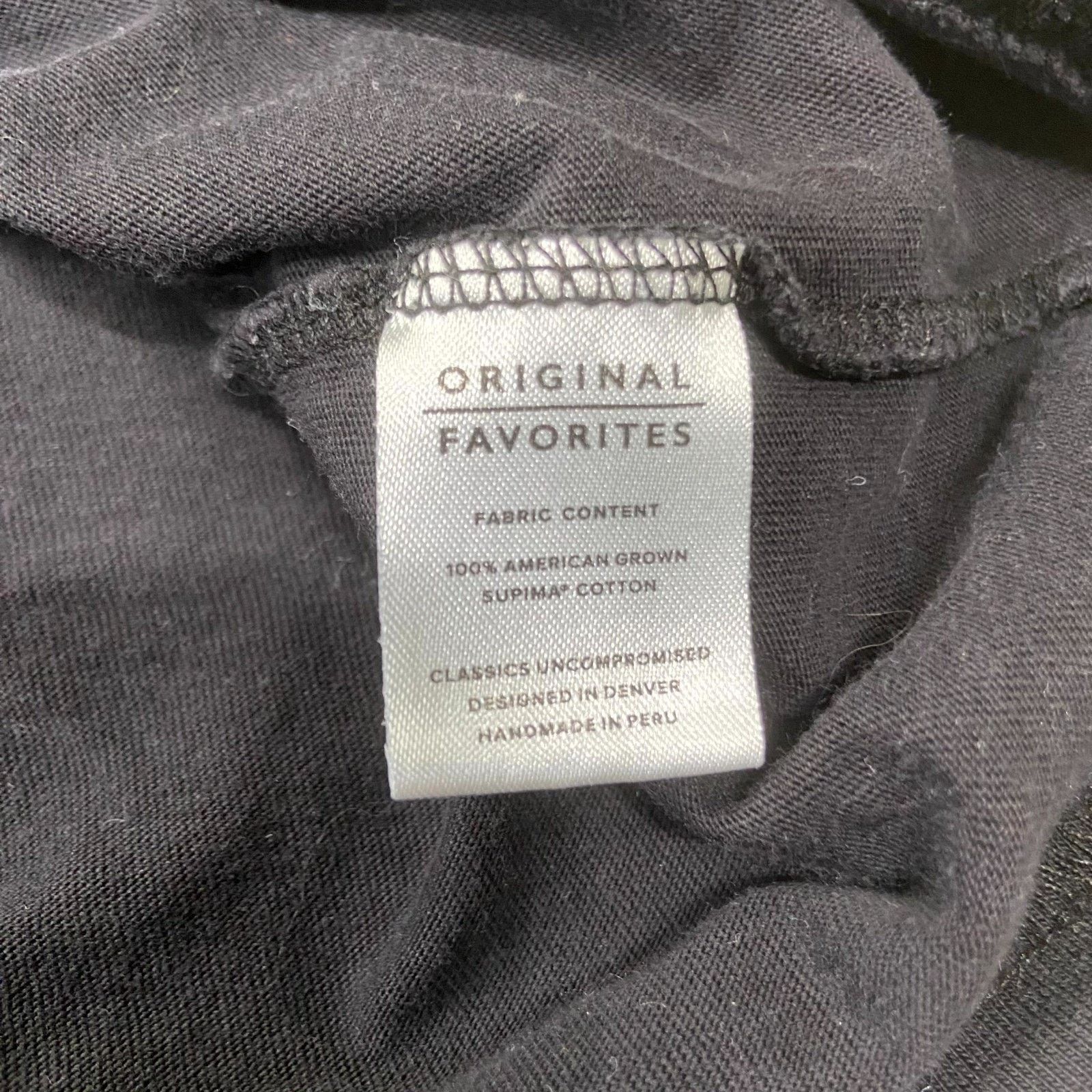 &Daughter Kane Y2K sz L Black Supima Cotton Logo Come Back Better Size US L / EU 52-54 / 3 - 4 Thumbnail