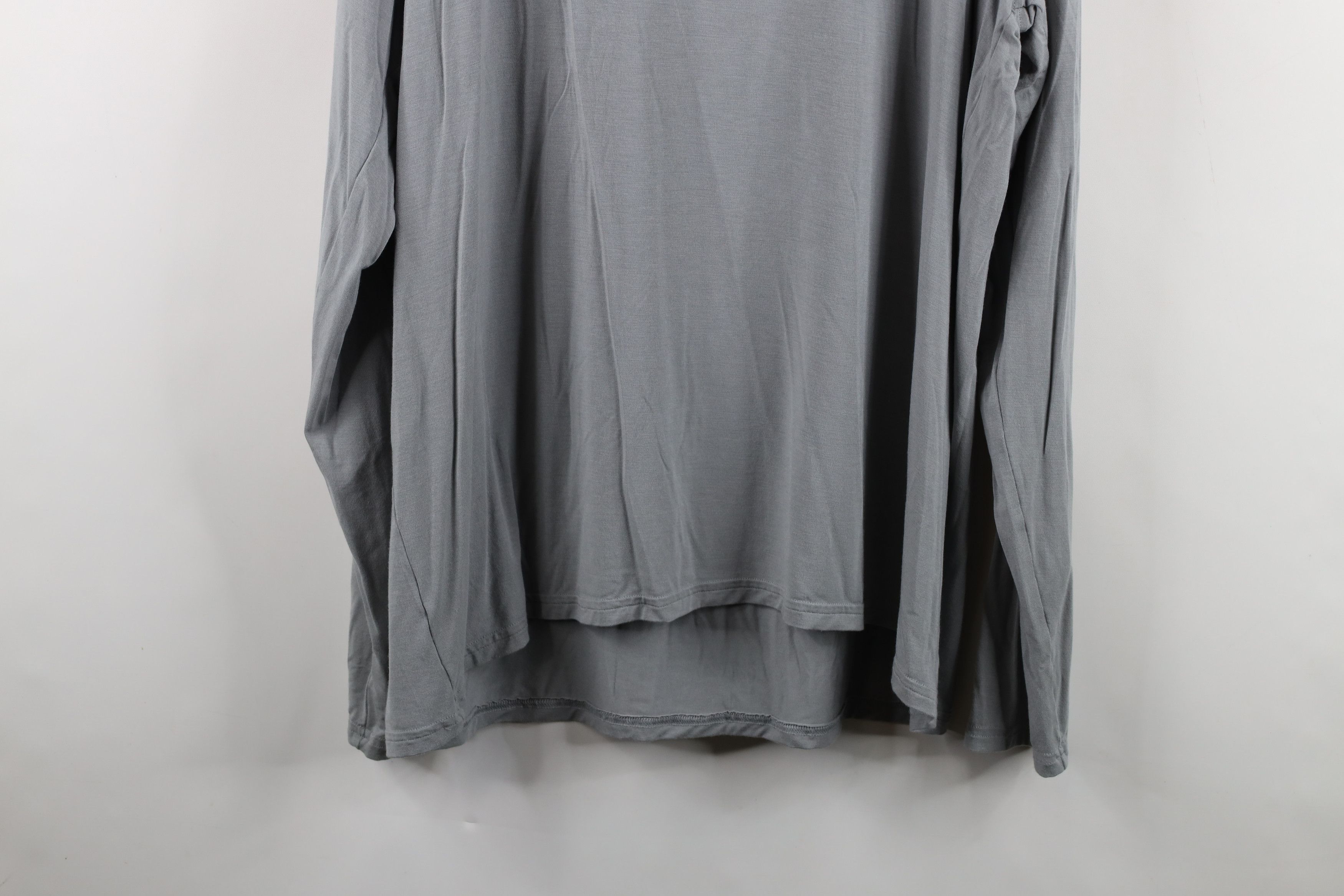 Duluth Trading Company Duluth Trading Co Knit Long Sleeve Henley T-Shirt Gray Size US XL / EU 56 / 4 - 13 Thumbnail