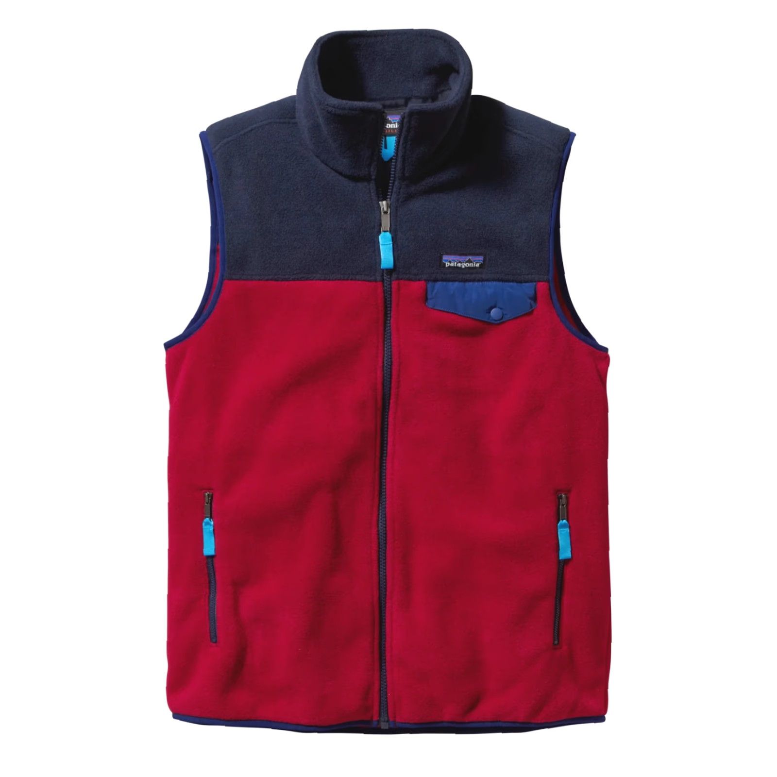 Patagonia VINTAGE Patagonia Synchilla Snap-T Fleece Vest Men’s M Red Navy FA15 Retro Outdoor Vest Men’s M Red Navy FA15 Retro Outdoor Size US M / EU 48-50 / 2 - 5 Thumbnail