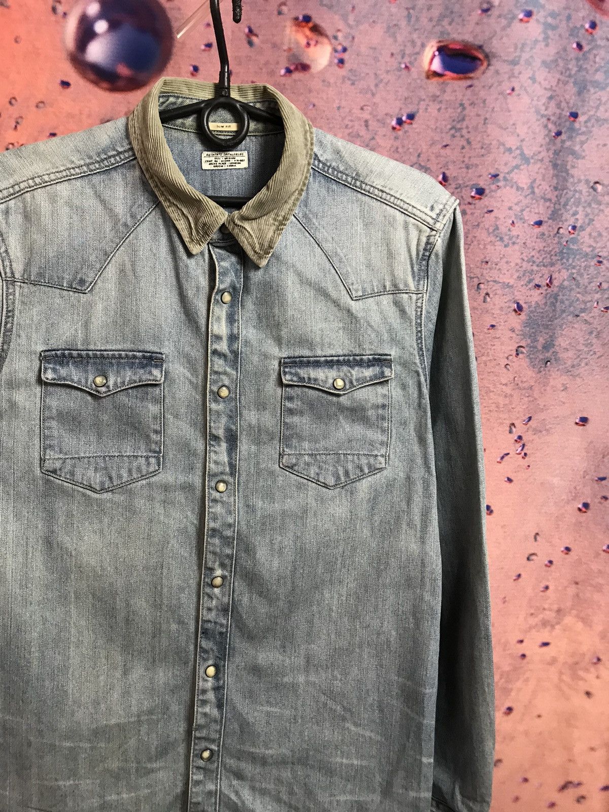 Allsaints Allsaints luxury streetwear denim shirt Size US M / EU 48-50 / 2 - 1 Thumbnail