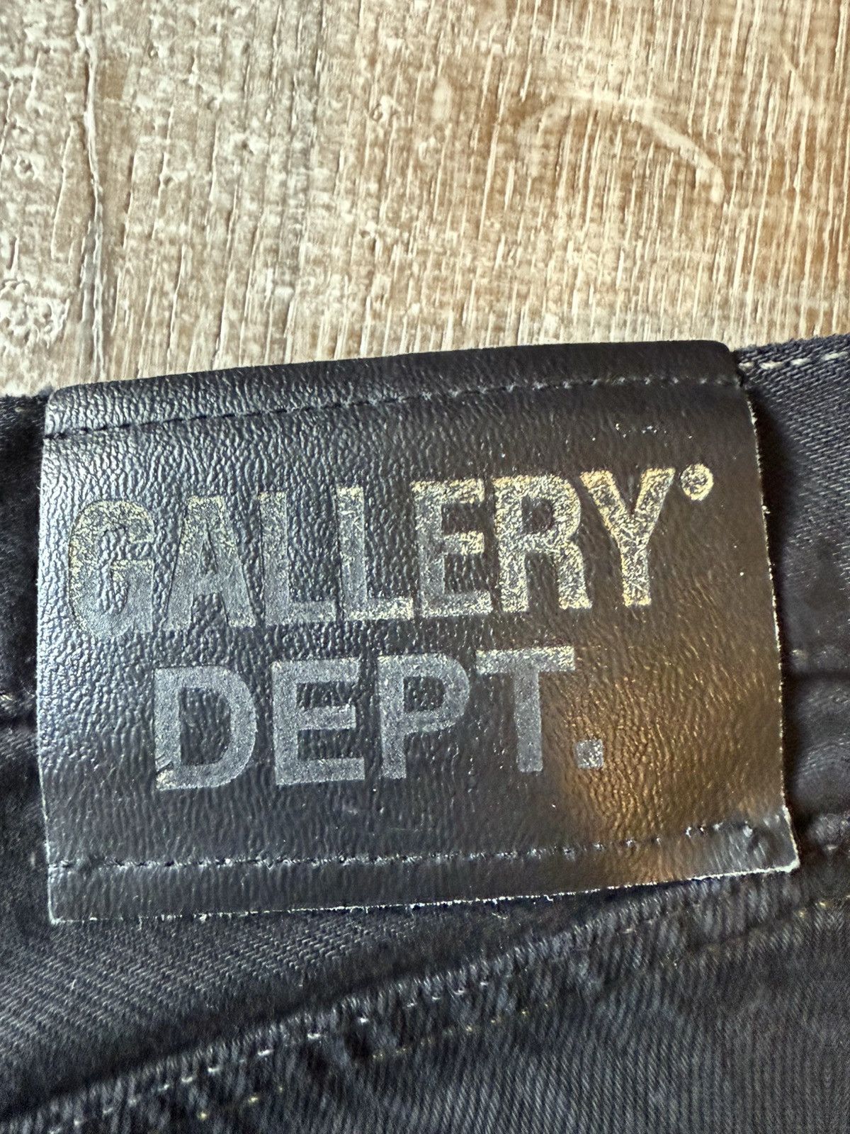 Gallery Dept. Gallery Dept. Fuck Face Distressed Jeans Size US 31 - 6 Thumbnail