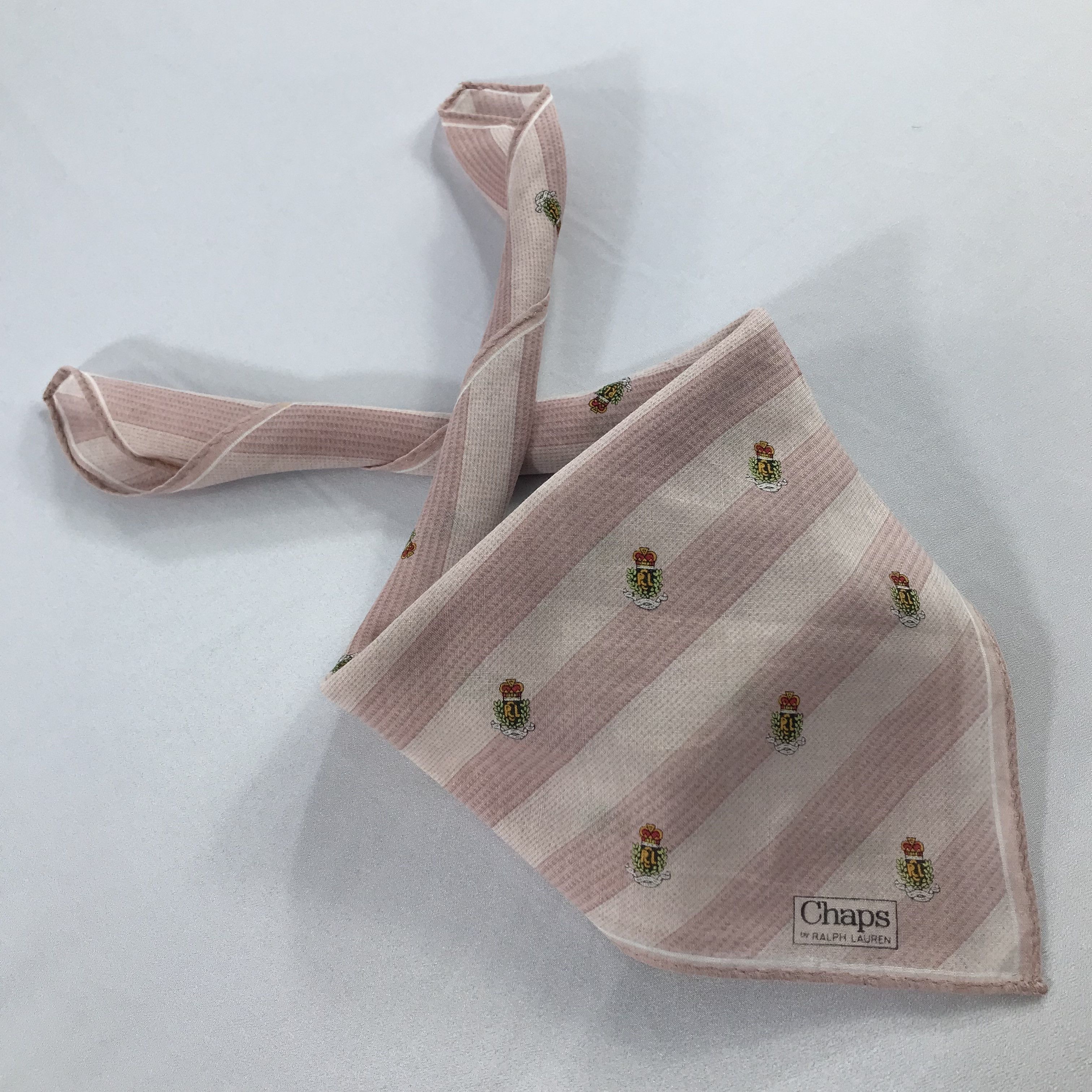 Chaps Ralph Lauren × Vintage Chaps Ralph Lauren Bandana / Handkerchief/Neckerchief -S2080 Size ONE SIZE - 4 Thumbnail