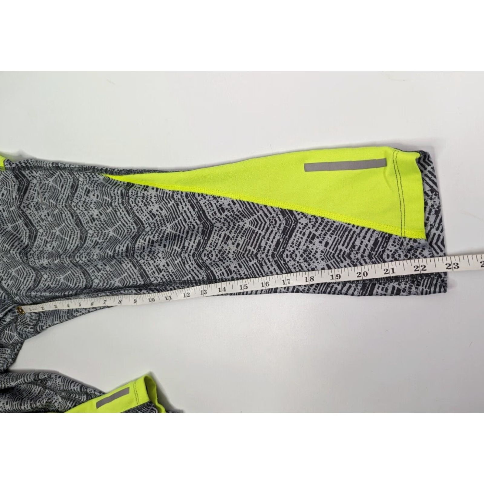 Nike Nike Dri-FIT Running Capri Leggings Grey Women's M Size 32" / US 10 / IT 46 - 3 Thumbnail