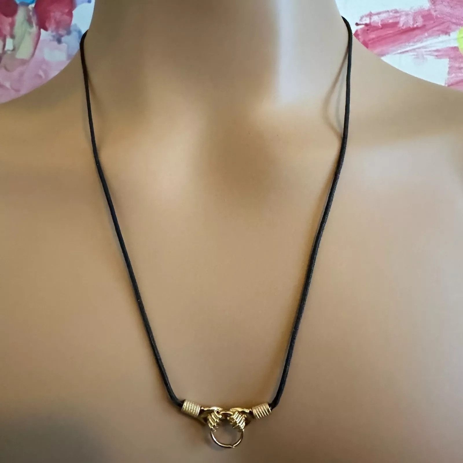 Gucci Gucci Gold Le Marche des Merveilles Tiger Bolo Tie Necklace Size ONE SIZE - 13 Thumbnail