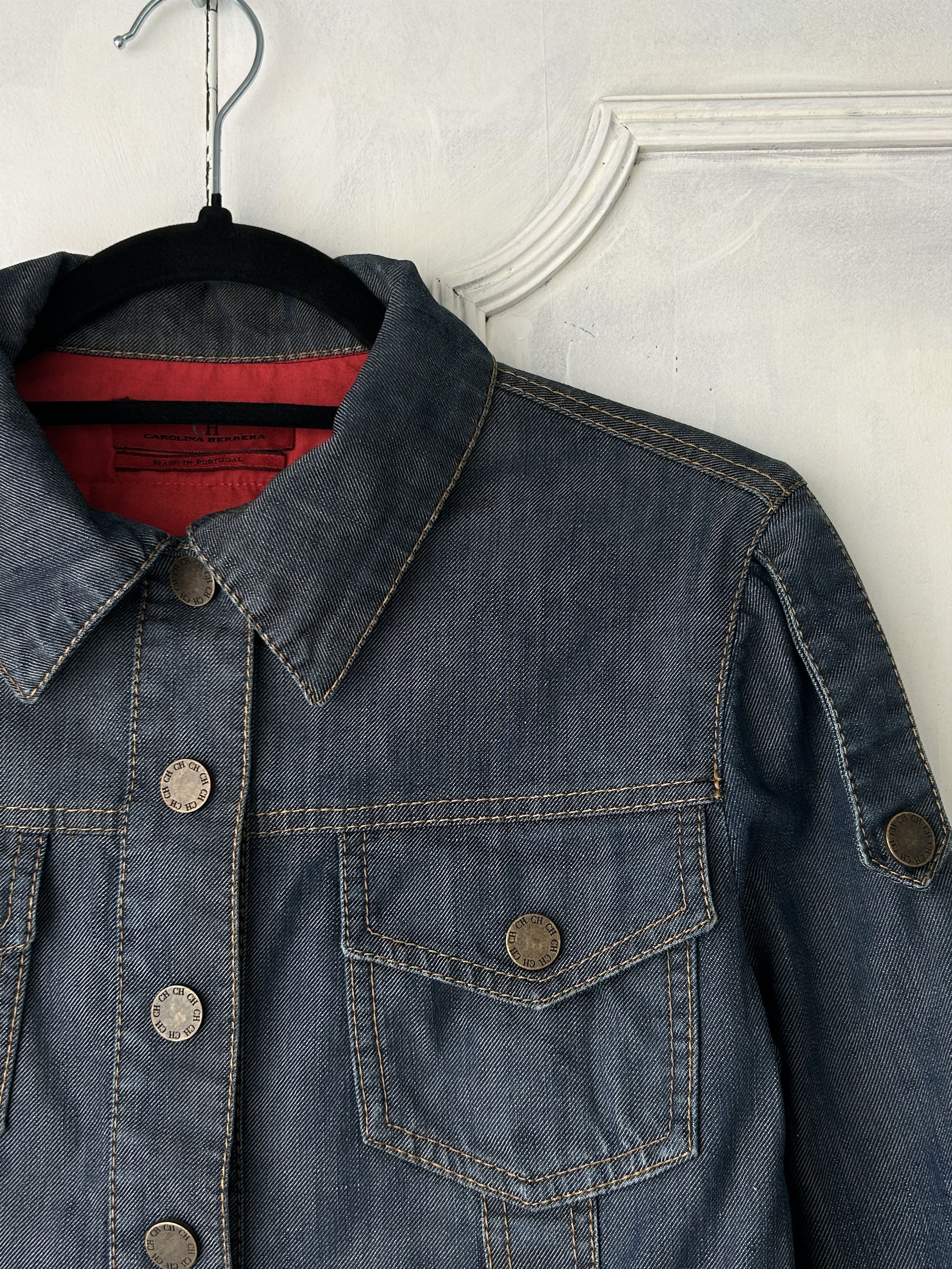 Carolina Herrera Carolina Herrera Denim Jacket Size M / US 6-8 / IT 42-44 - 5 Thumbnail