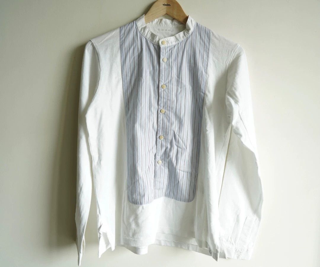 Visvim visvim marcella kurta striped LS 1 SS Size US S / EU 44-46 / 1 - 1 Thumbnail