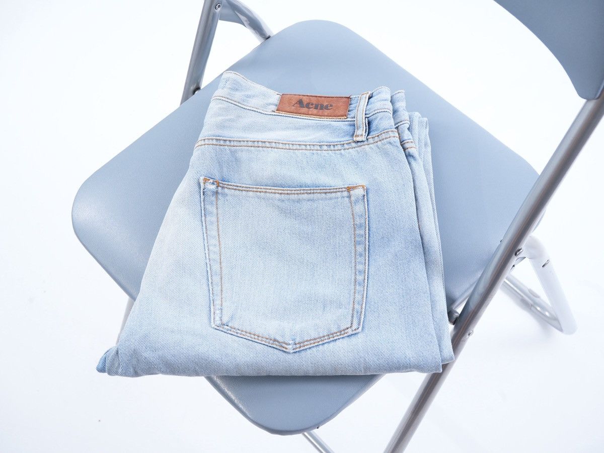 Acne Studios Acne Studios Mod/Le light Slim Straight Fit Luxury Jeans Size US 33 - 1 Thumbnail