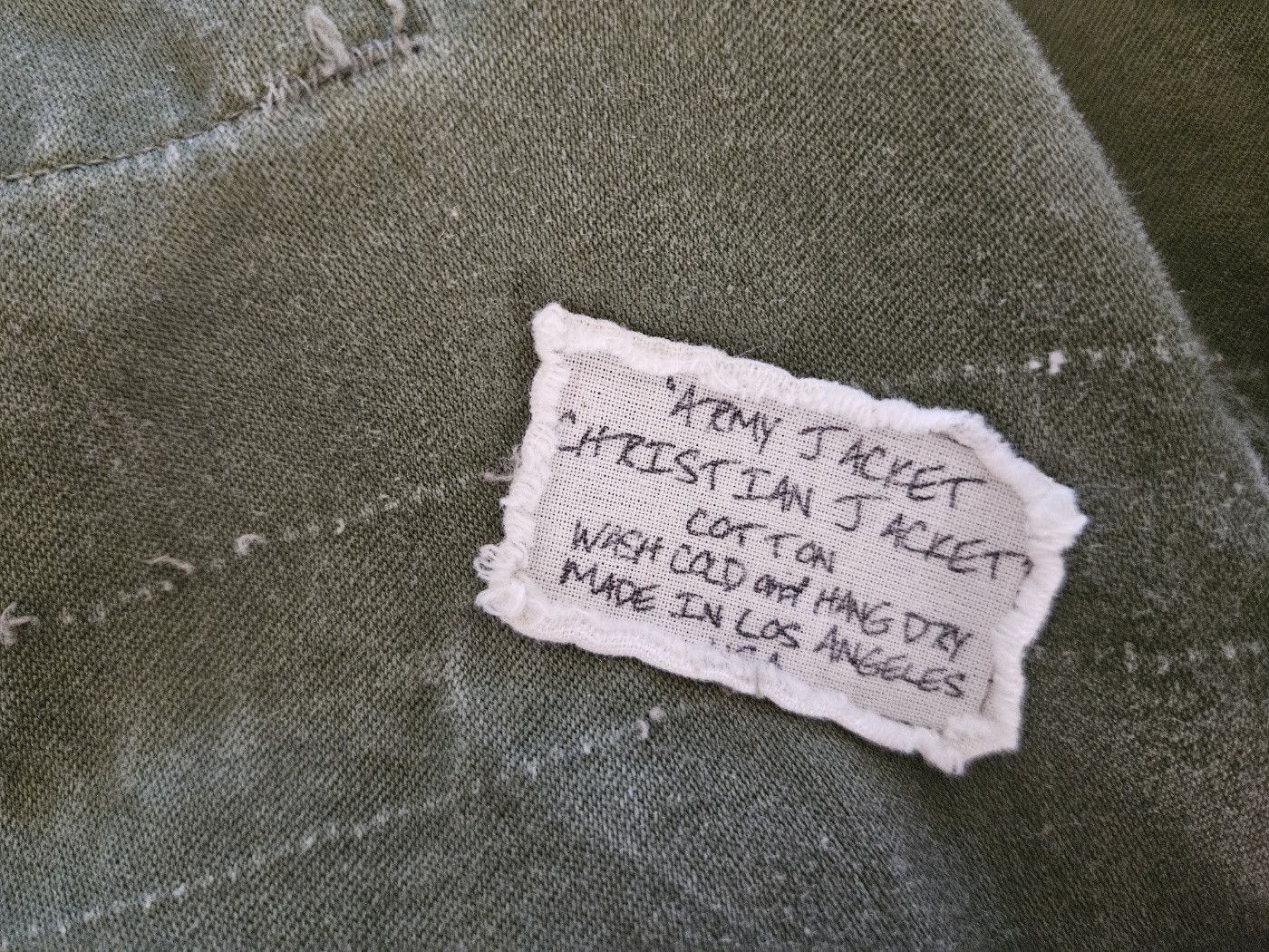 Greg Lauren Greg Lauren M65 Tent Jacket Size US L / EU 52-54 / 3 - 6 Thumbnail