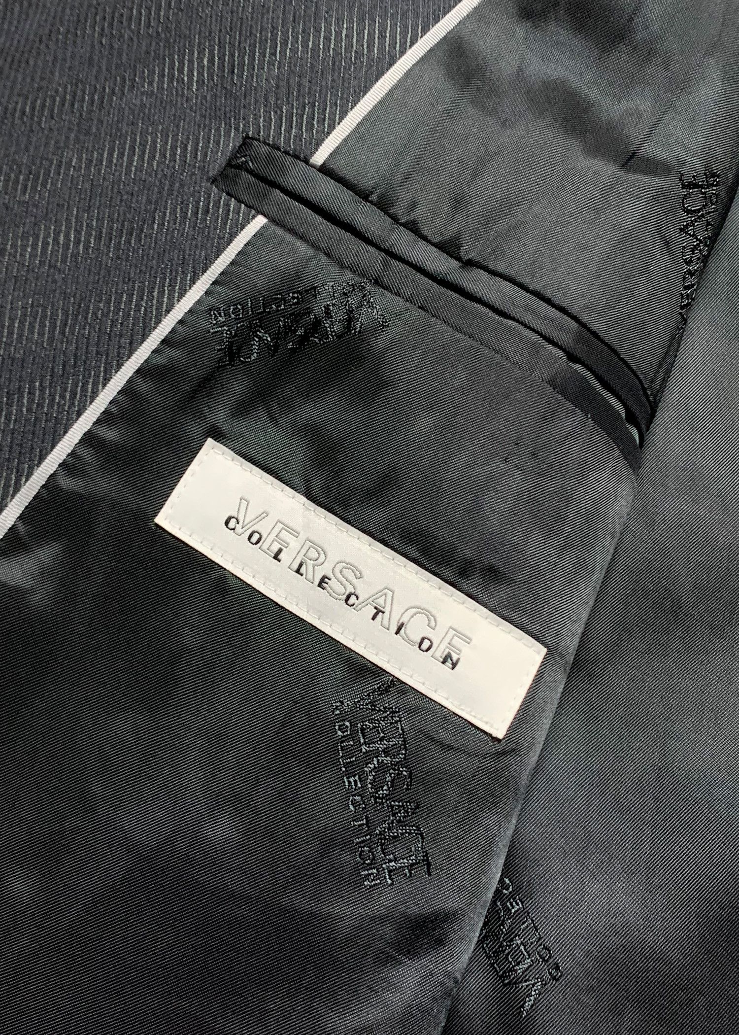 Versace Silk VERSACE Collection Blazer Jacket - 56R Size US XL / EU 56 / 4 - 7 Thumbnail