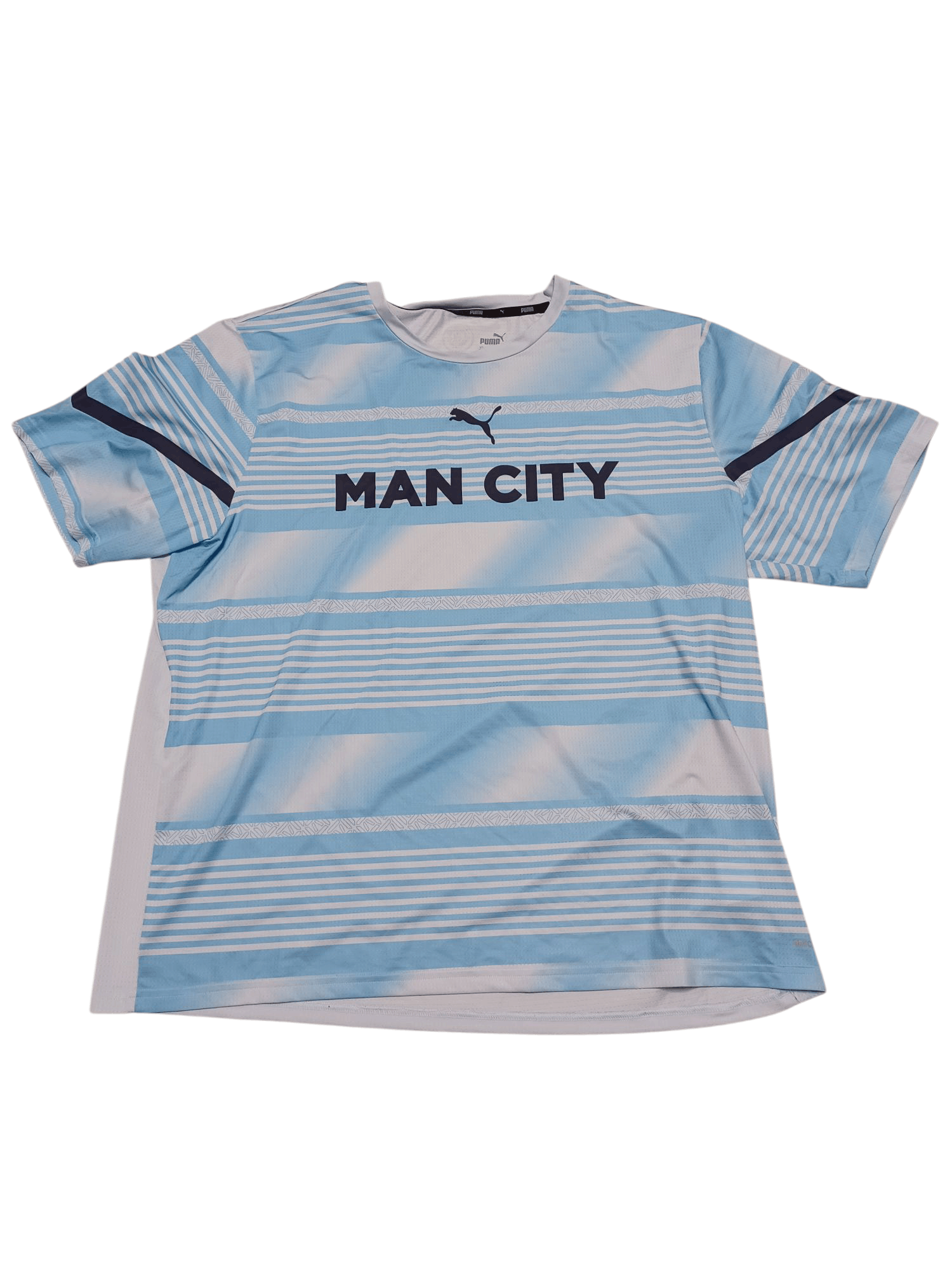 Puma MAN CITY MANCHESTER BIGLOGO PUMA FIRE SOCCER TEE Size US XXL / EU 58 / 5 - 1 Thumbnail