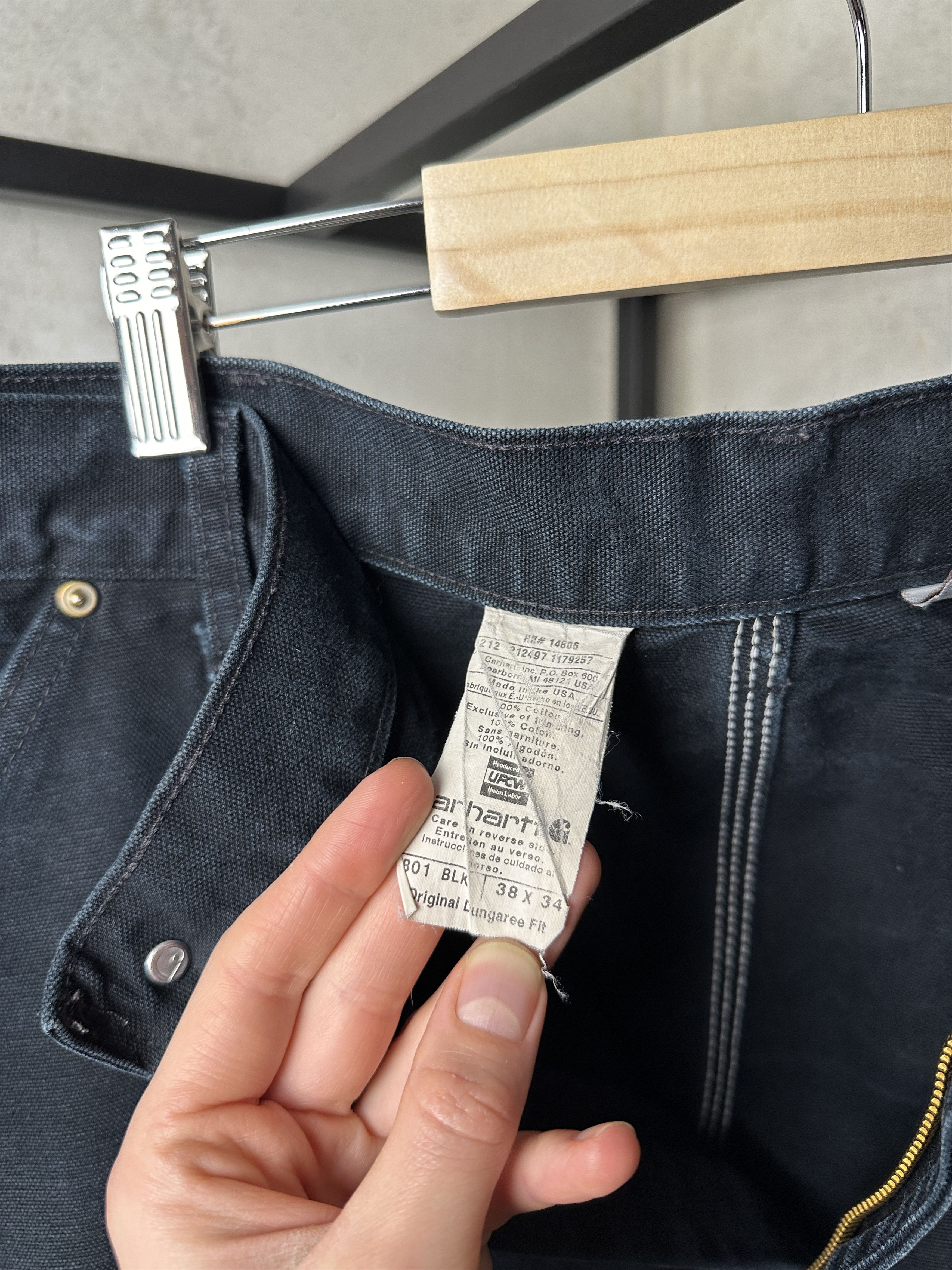 Carhartt Vintage Carhartt Made in Usa Lungaree Fit Customized Pants Size US 38 / EU 54 - 9 Thumbnail