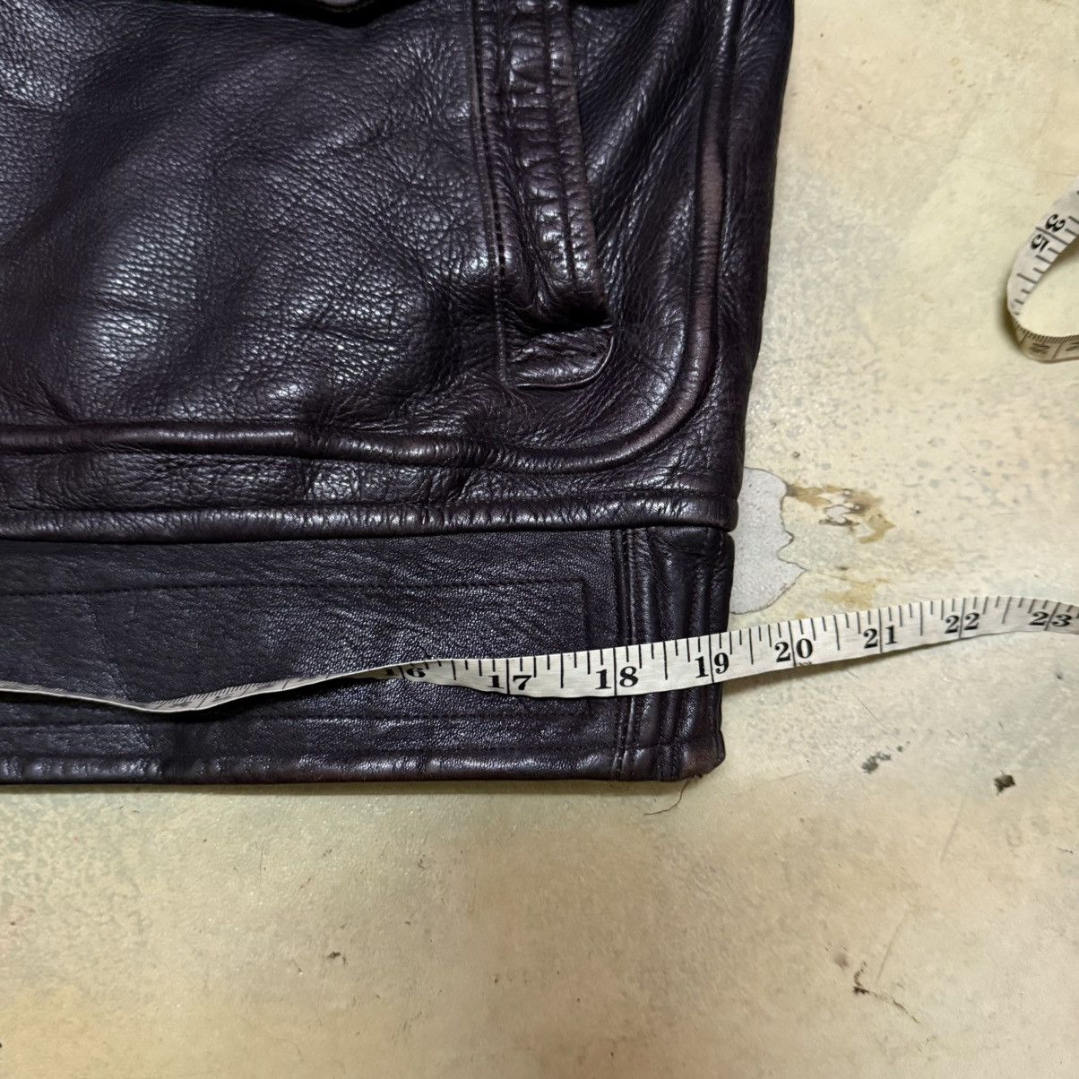 Genuine Leather Vintage Leather Jacket Size US S / EU 44-46 / 1 - 11 Thumbnail