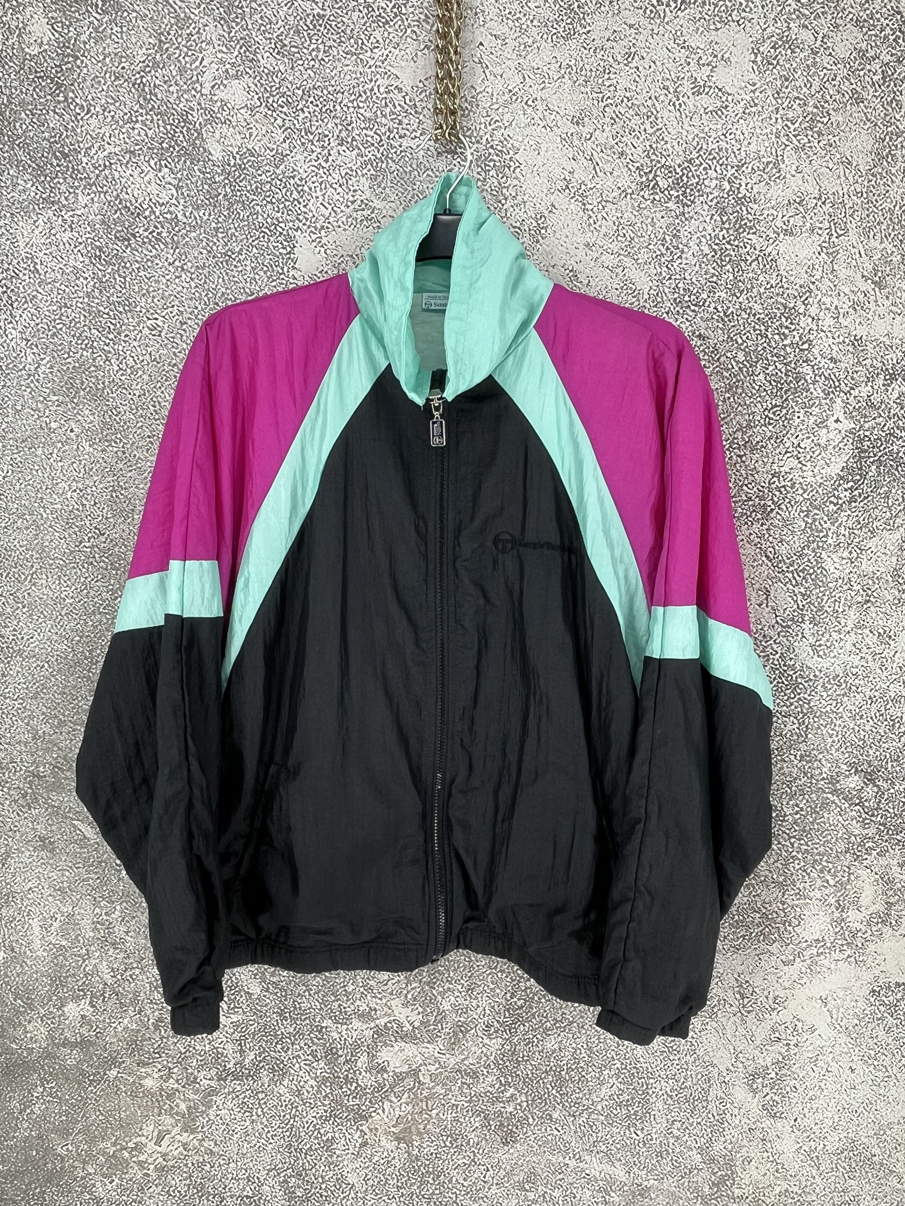 Sergio Tacchini Vintage 90's Sergio Tacchini Track Suit Size-M MADE IN ITALY Size US M / EU 48-50 / 2 - 2 Thumbnail