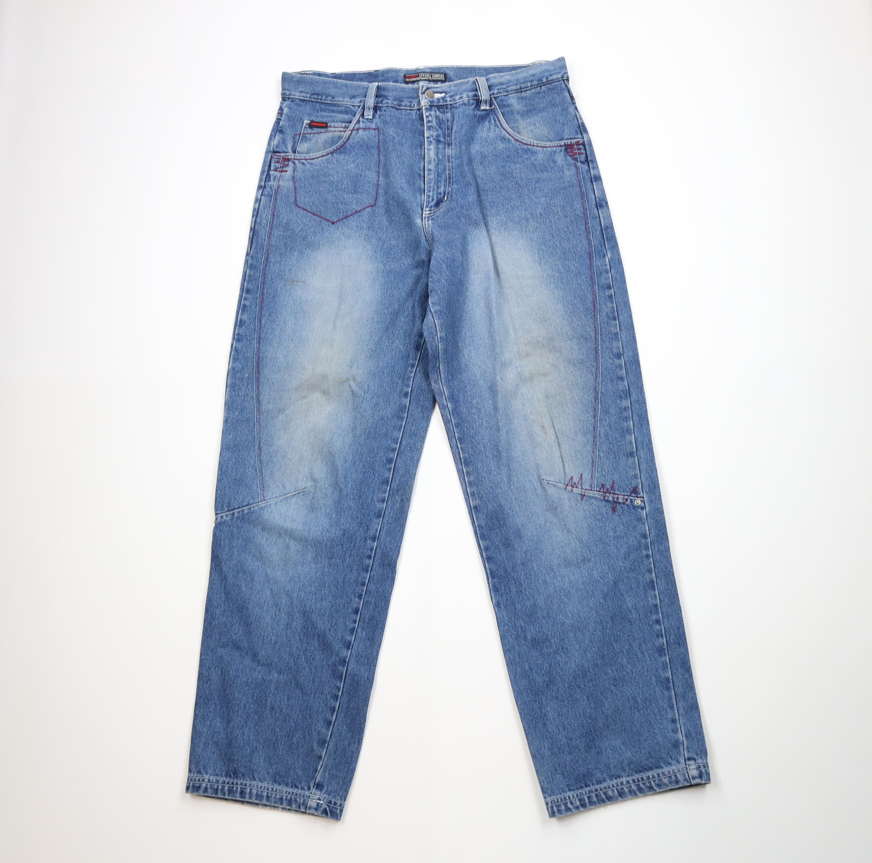 Fubu Vintage 90s Y2K FUBU Baggy Wide Leg Denim Jeans Cotton Size US 36 / EU 52 - 1 Thumbnail