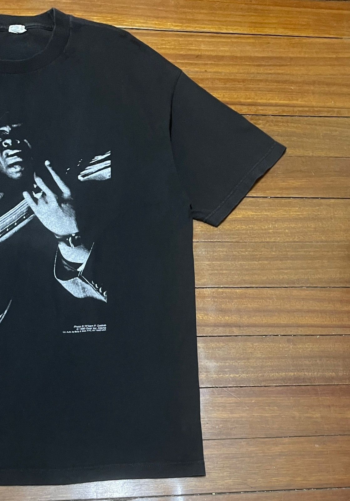 Band Tees × Vintage Rare Design Vintage American Singer Lead Belly T-shirt 2000s Size US XL / EU 56 / 4 - 5 Thumbnail