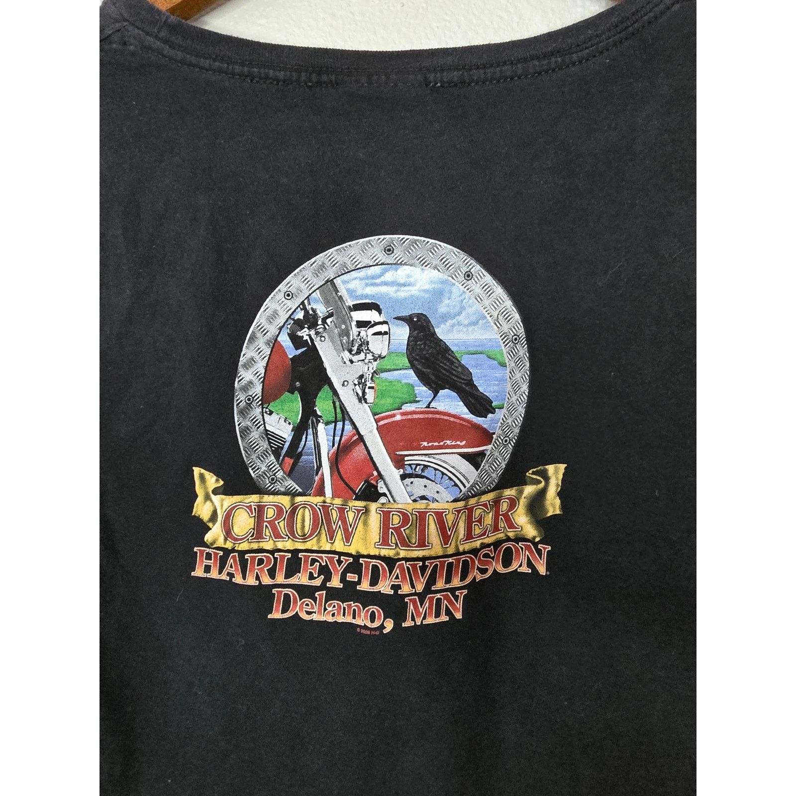 Harley Davidson Womens Harley Davidson Long Sleeve Shirt Crow River Tee XL Size M / US 6-8 / IT 42-44 - 2 Thumbnail