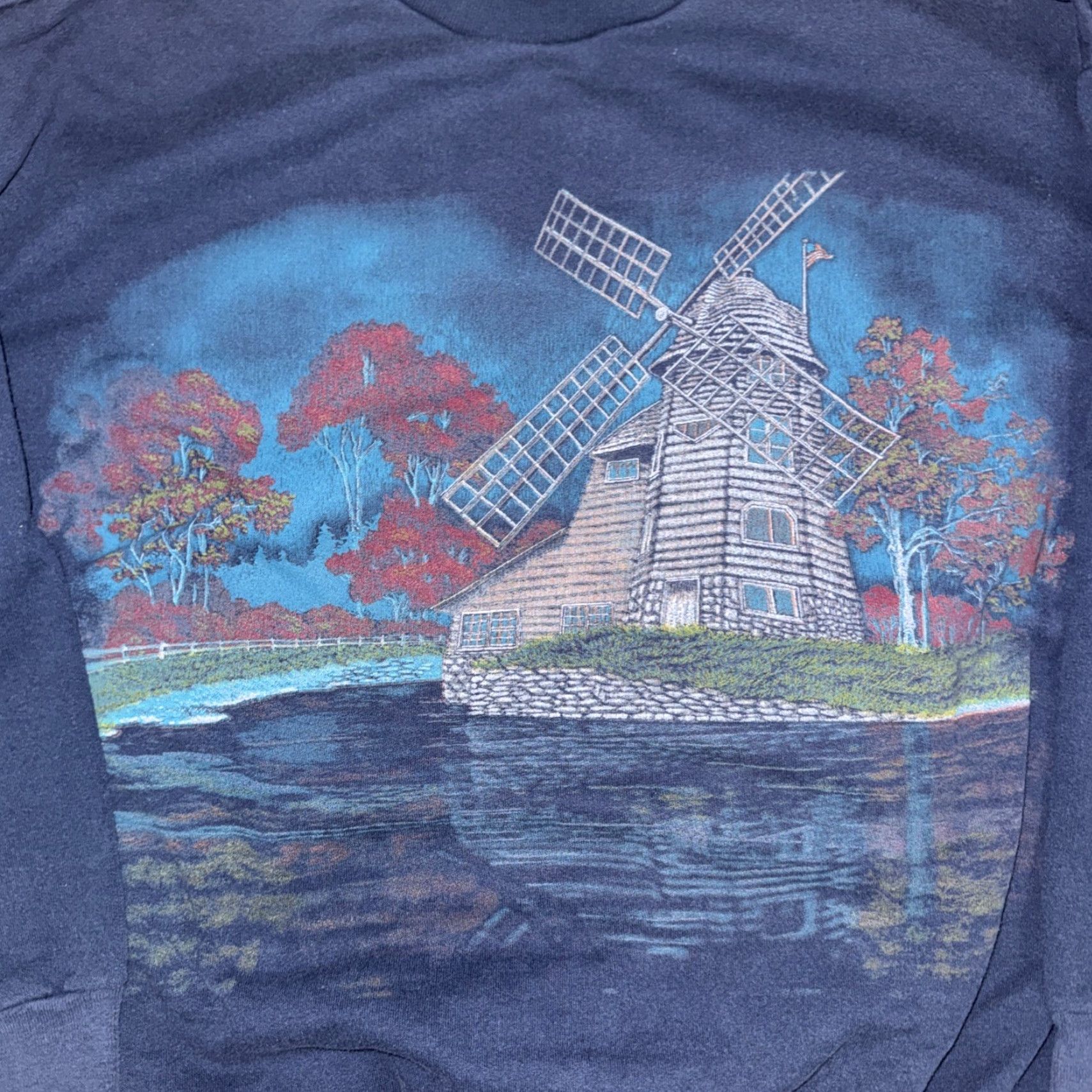 Vintage VINTAGE Nutcracker Christmas Crewneck Sweatshirt Blue M Mens Pullover Regular Sweatshirt 22x24 Size US M / EU 48-50 / 2 - 2 Thumbnail