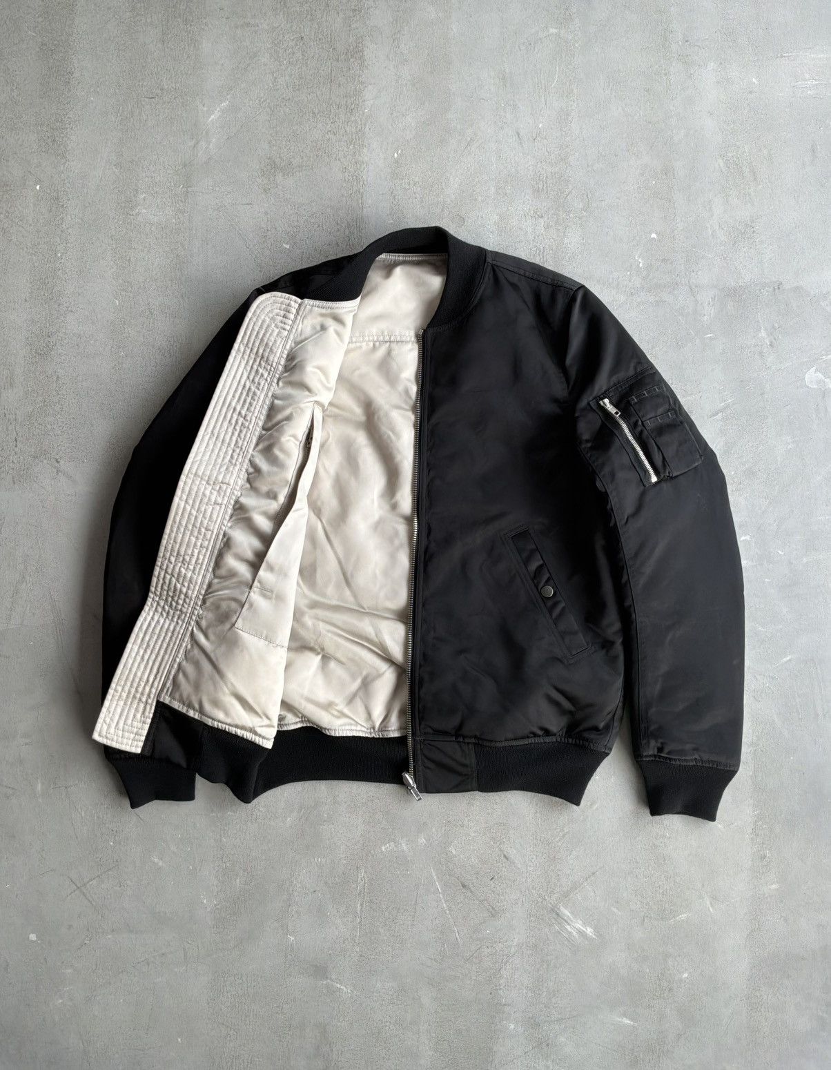 Rick Owens Rick Owens - Mainline Reversible Bomber Jacket Size US L / EU 52-54 / 3 - 4 Thumbnail