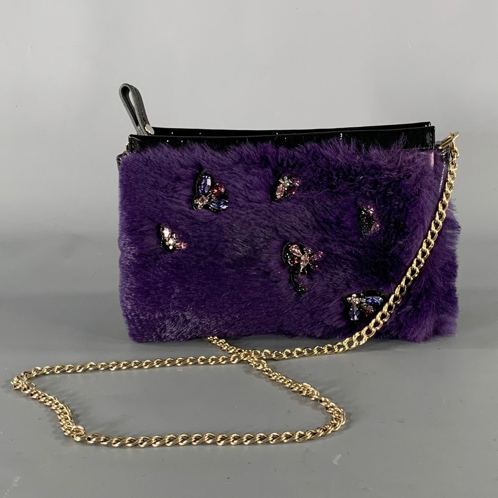 Longchamp LONGCHAMP Purple Rabbit Cross Body Bags Size ONE SIZE - 1 Thumbnail
